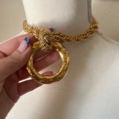 Collier à pendentif Chanel Vintage Gripoix