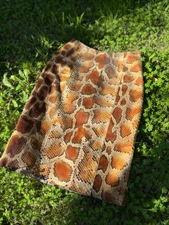 Prada Frühjahr/Sommer 2009 – Rock aus echtem Pythonleder