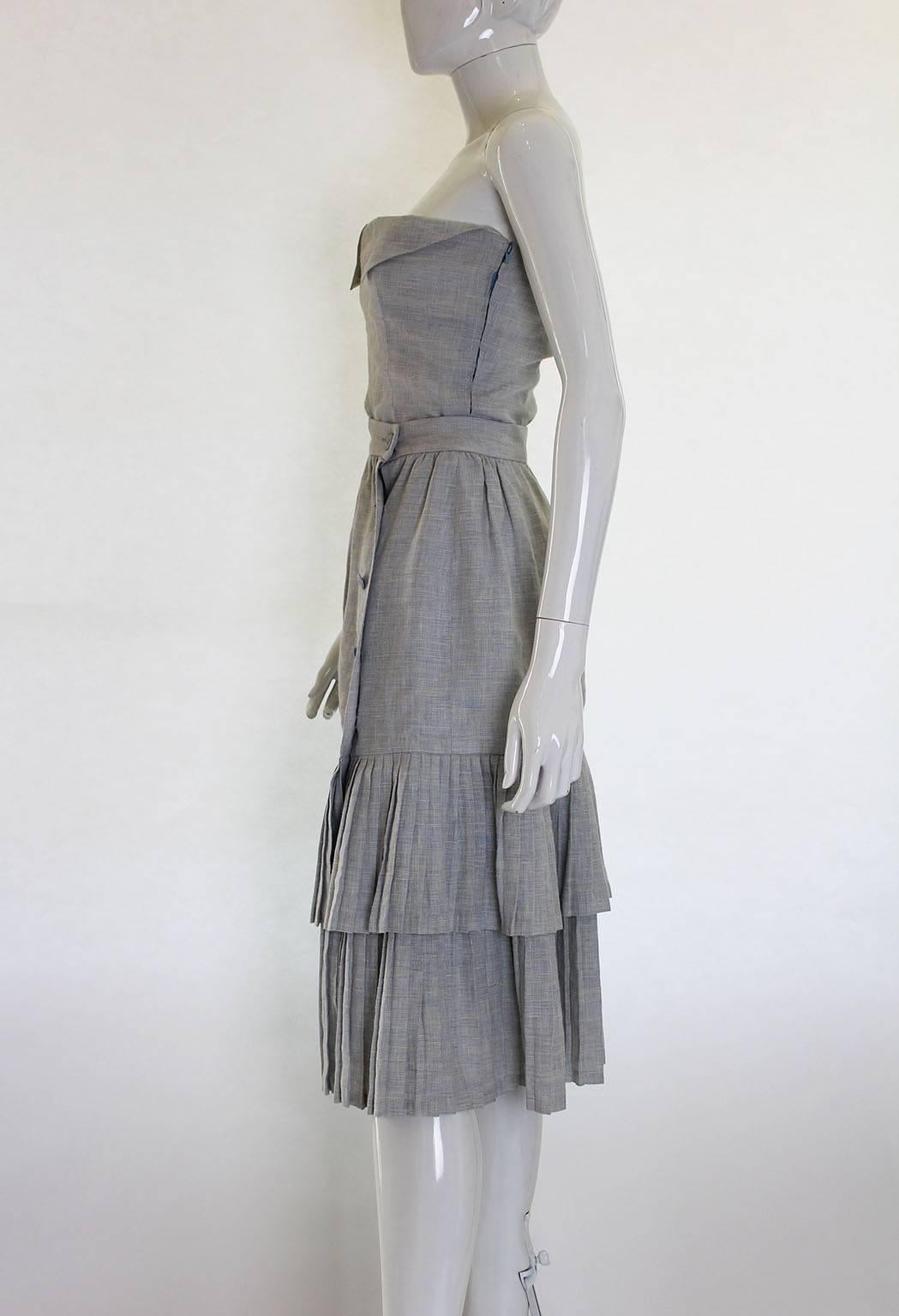 Striking  Skirt and Bustier by Lanvin Paris. In Excellent Condition In London, GB