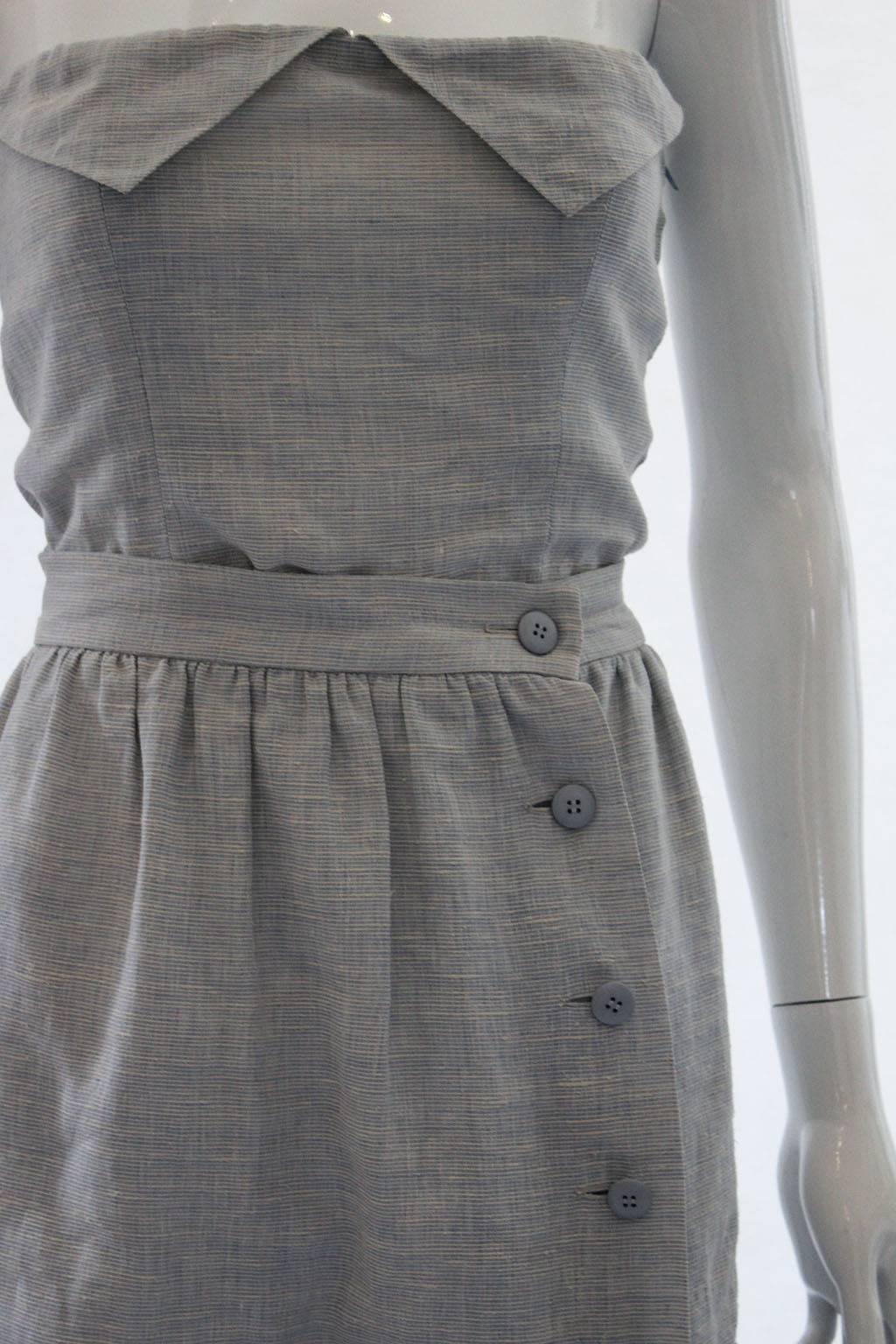 Women's Striking  Skirt and Bustier by Lanvin Paris.