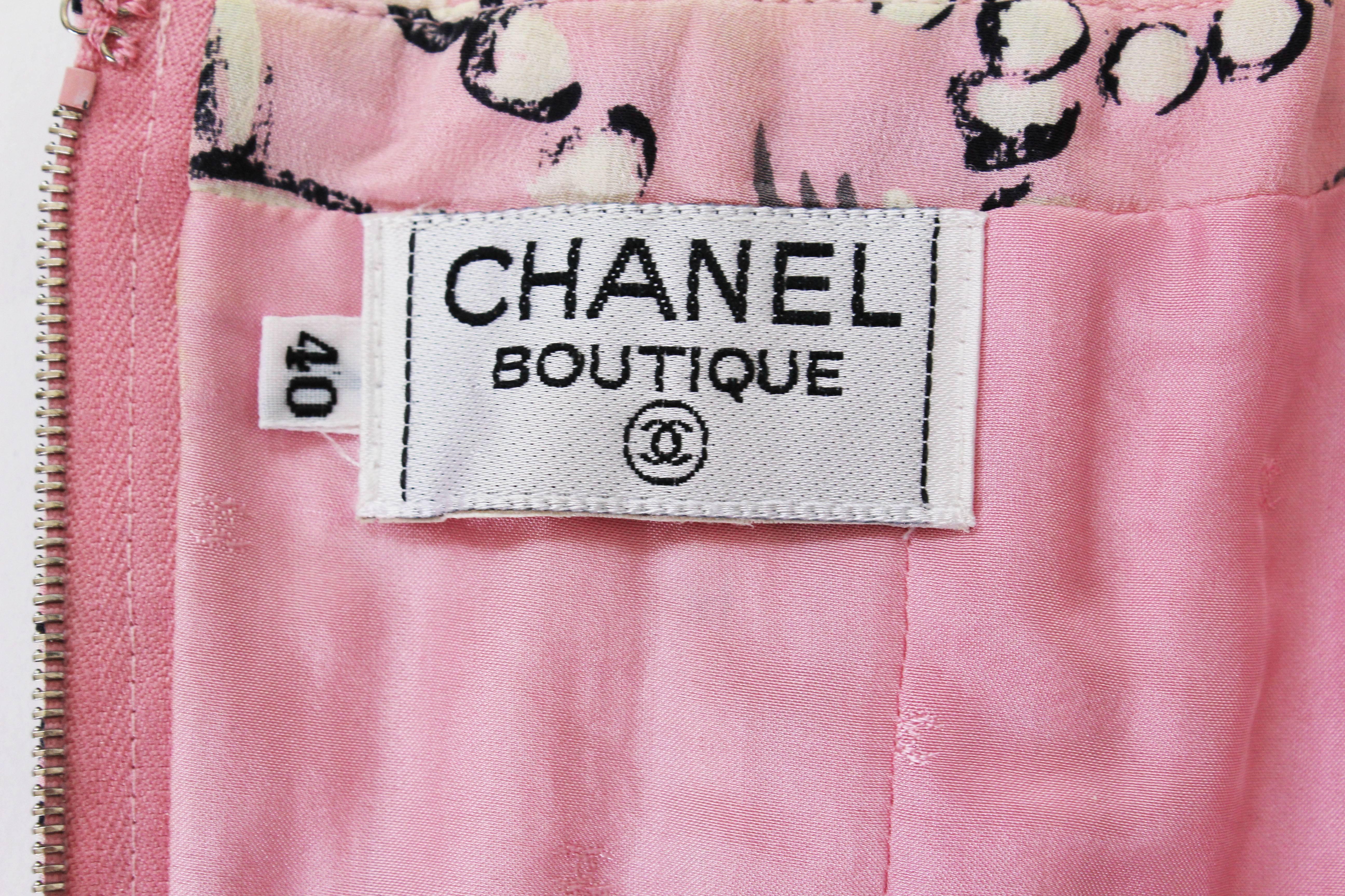 Chanel Long Silk Bustier 3