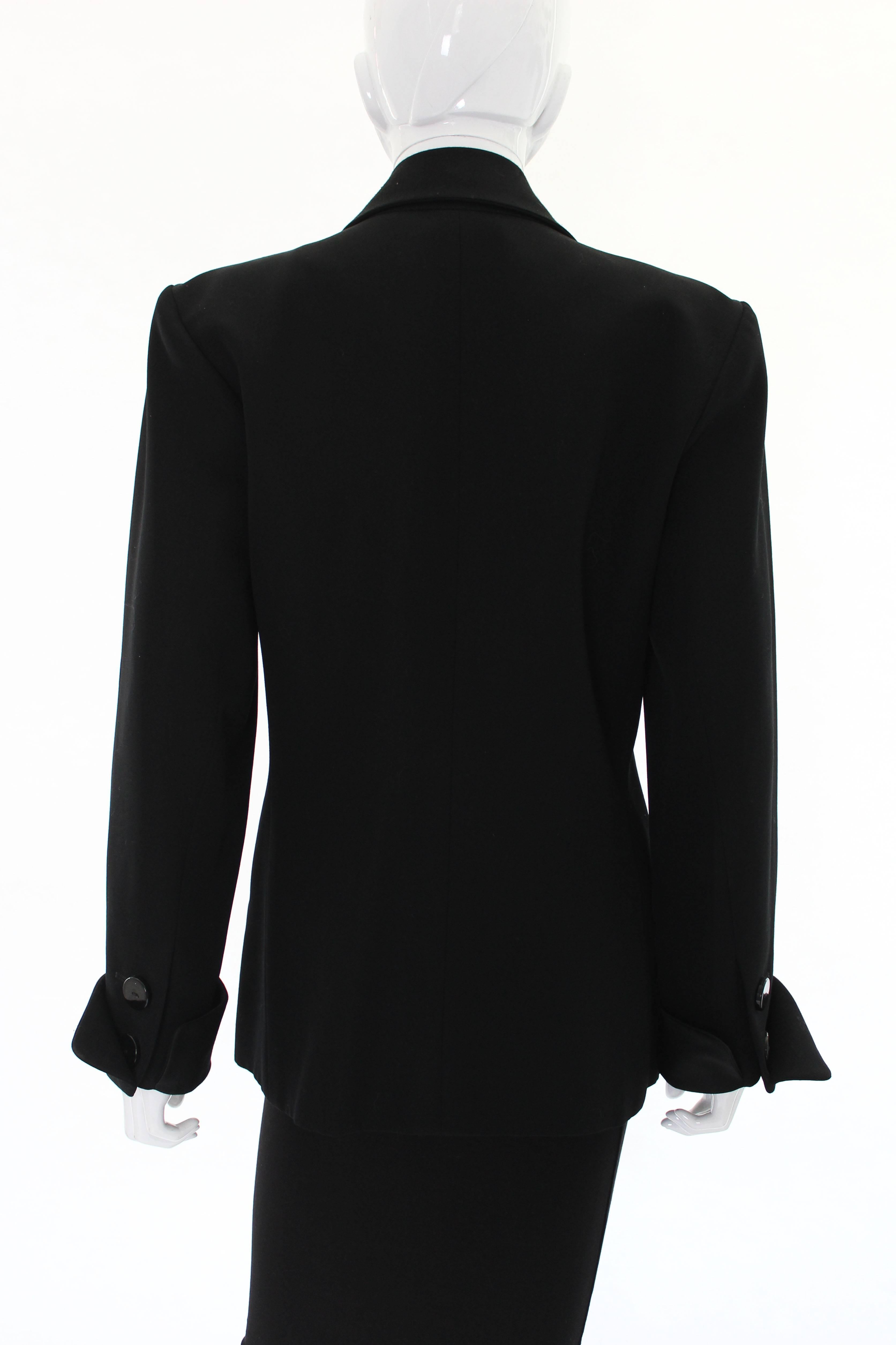 Yves Saint Laurent Rive Gauche Smoking Jacket In Good Condition In London, GB