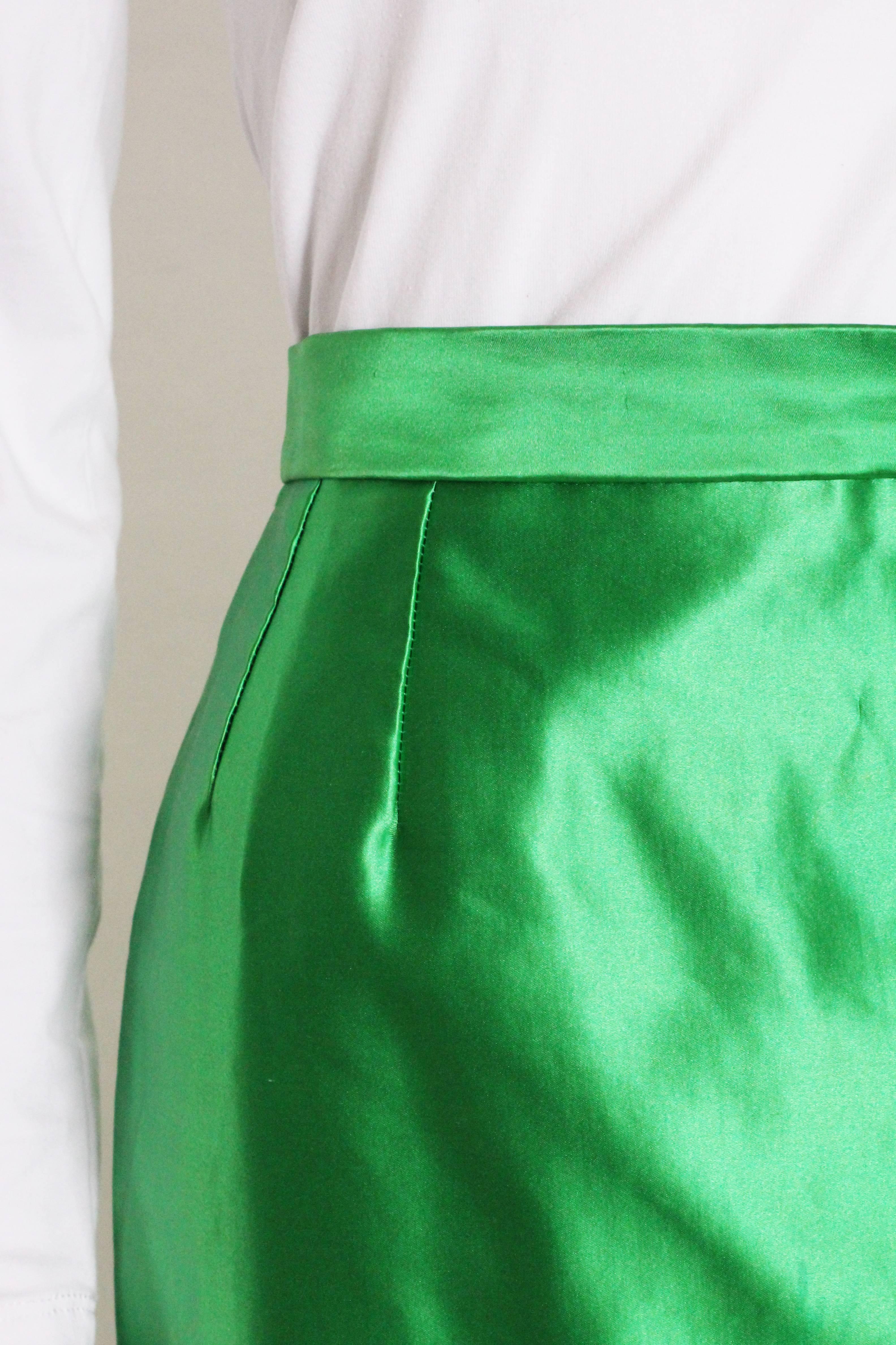 Yves Saint Laurent Variation Cotton and Silk mix Skirt 1
