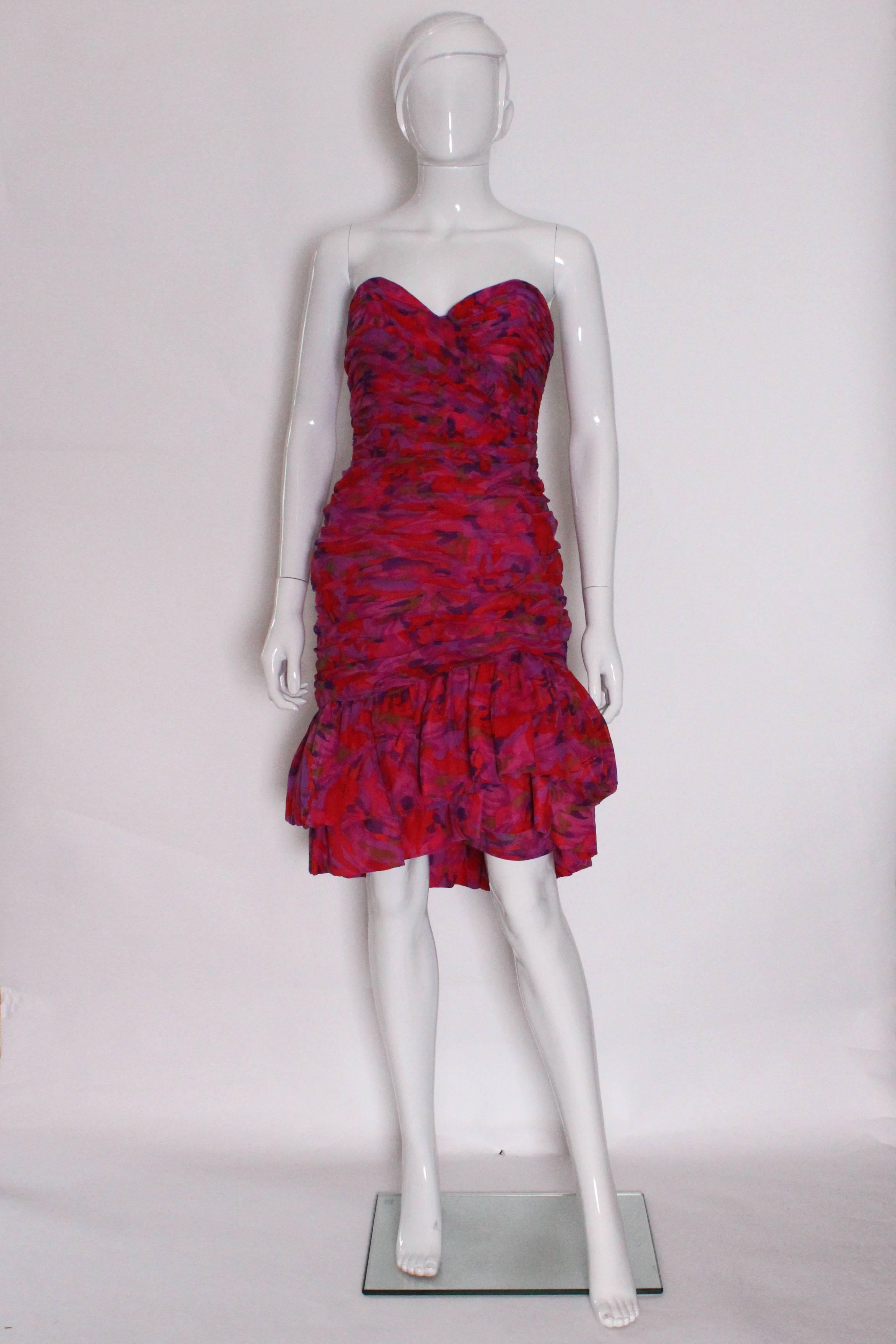 1980s Party Dress by Quorum In Excellent Condition In London, GB