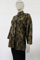 Gianni Versace Lame Evening Jacket /Shirt