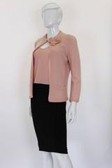 1990s Chanel Dusty Pink Cashmere 2 Piece