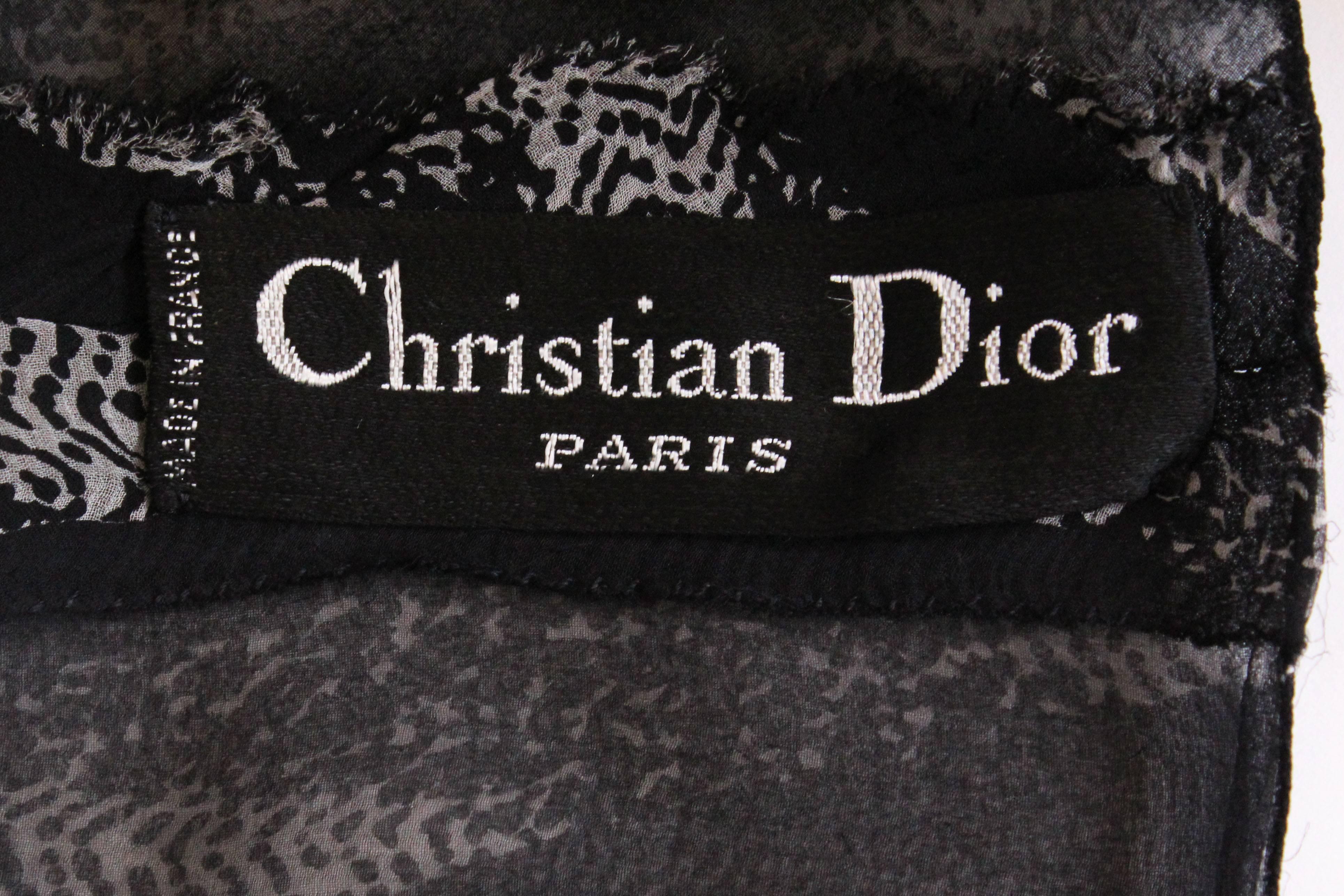 Vintage Christian Dior Paris Evening Ensemble 4