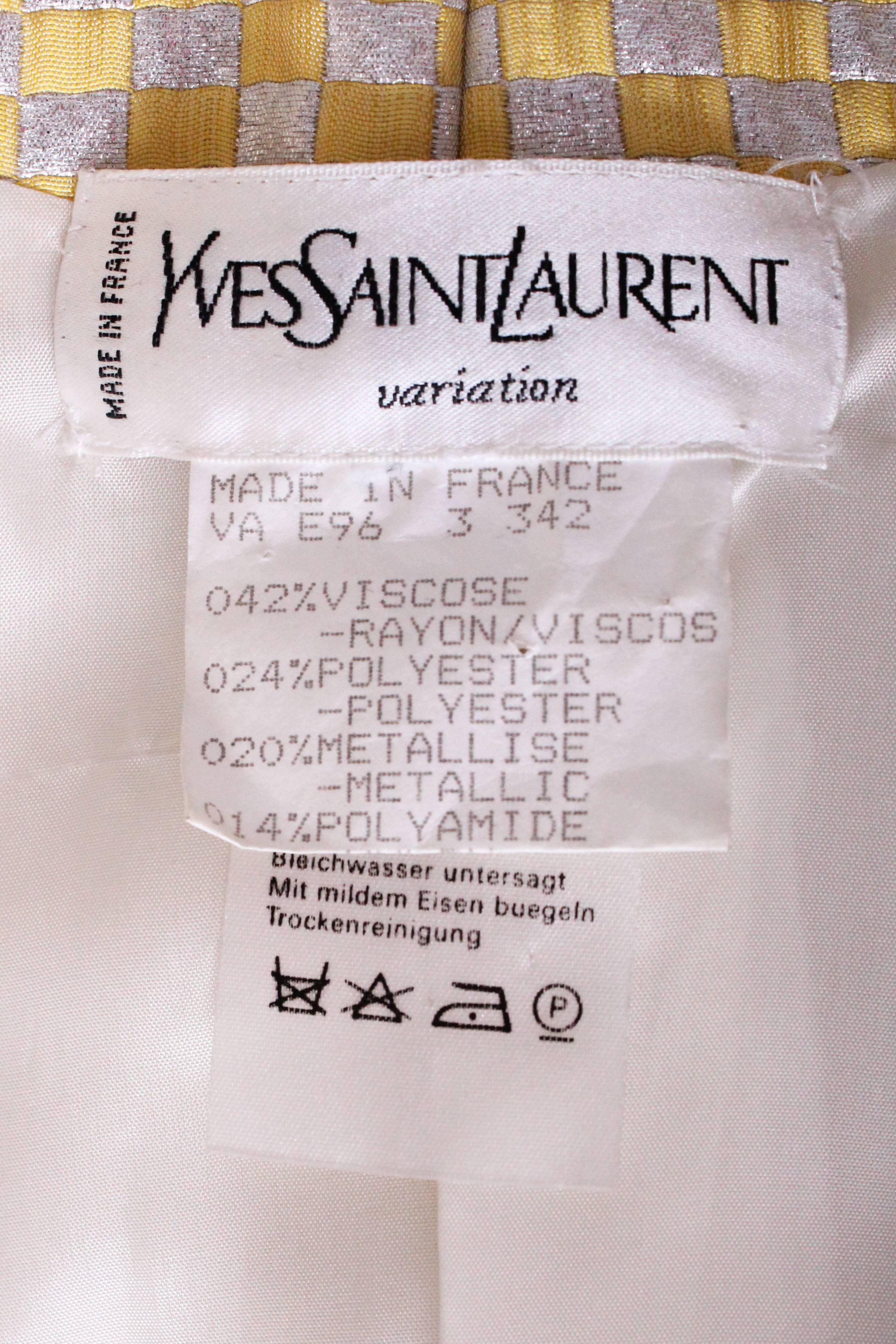 1990's Yves Saint Laurent Variation Jacket 3
