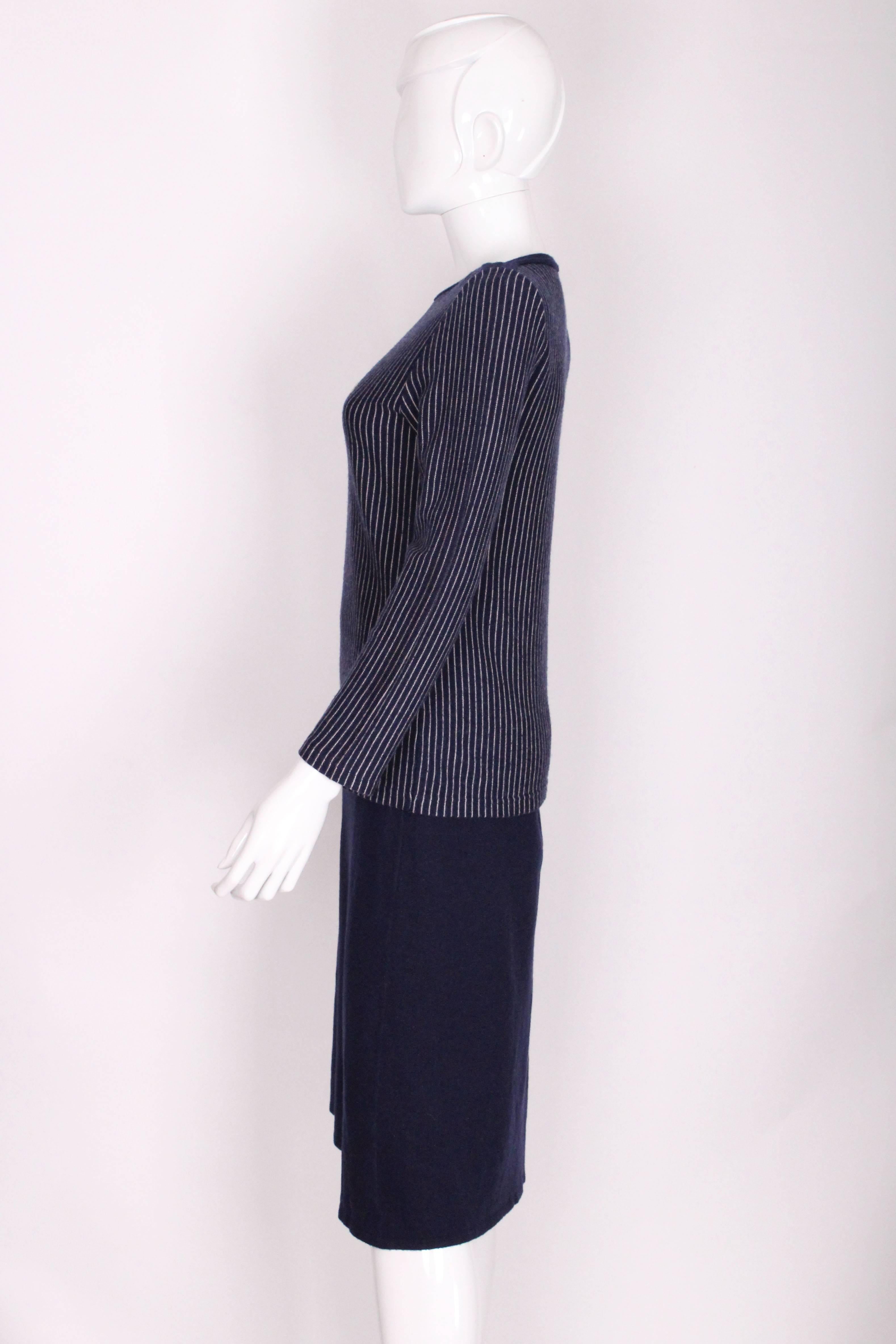 1970's Christian Dior London Knitted  2 Piece 2
