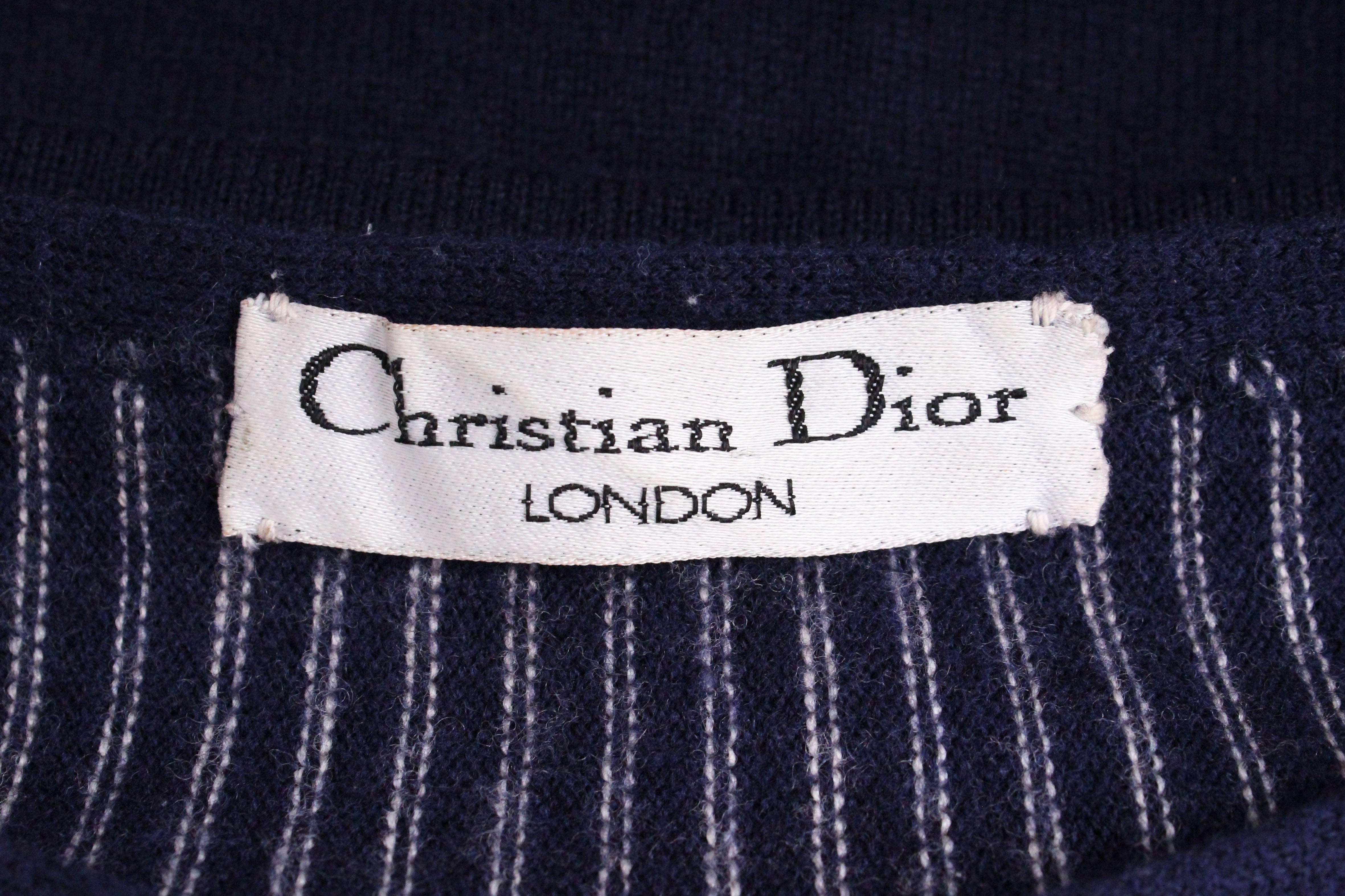 1970's Christian Dior London Knitted  2 Piece 6