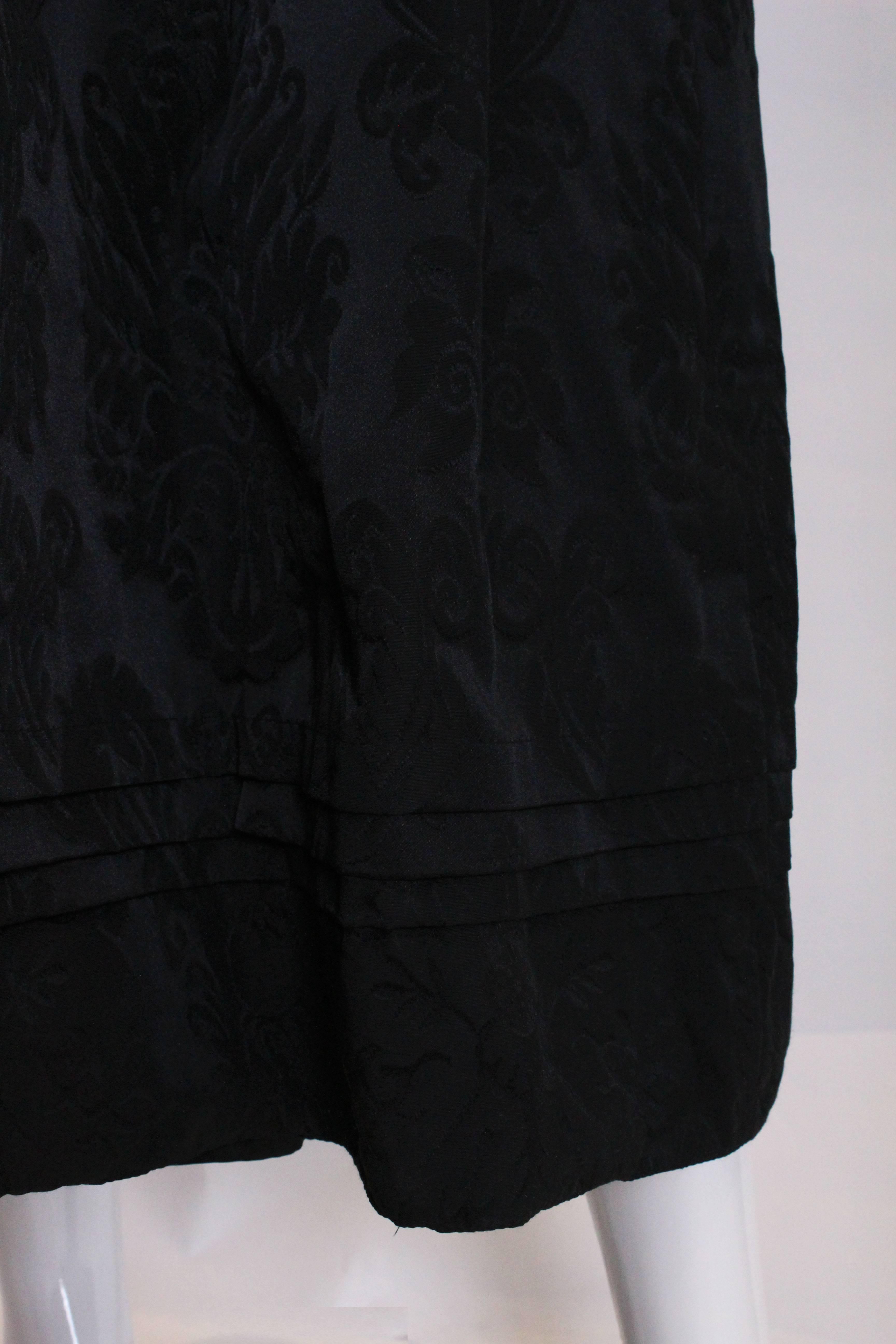 Black Evening Skirt by Louis Feraud 2