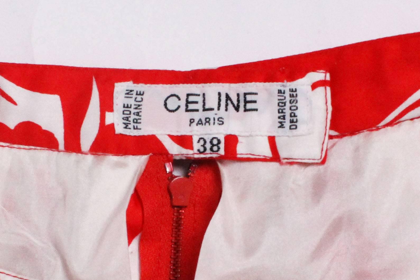 1970s Celine Summer Skirt 3