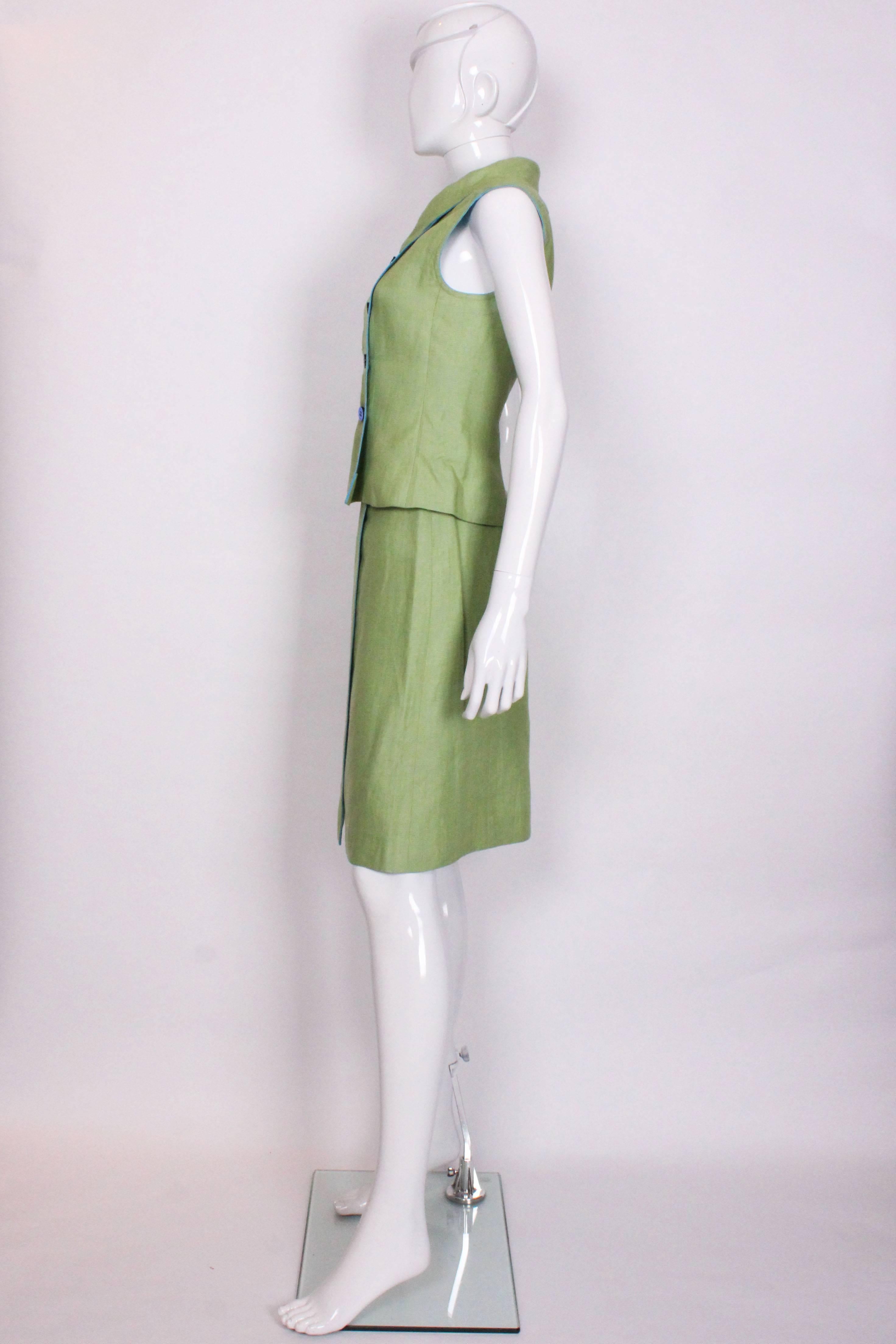 Chanel Summer Skirt Suit In Excellent Condition In London, GB