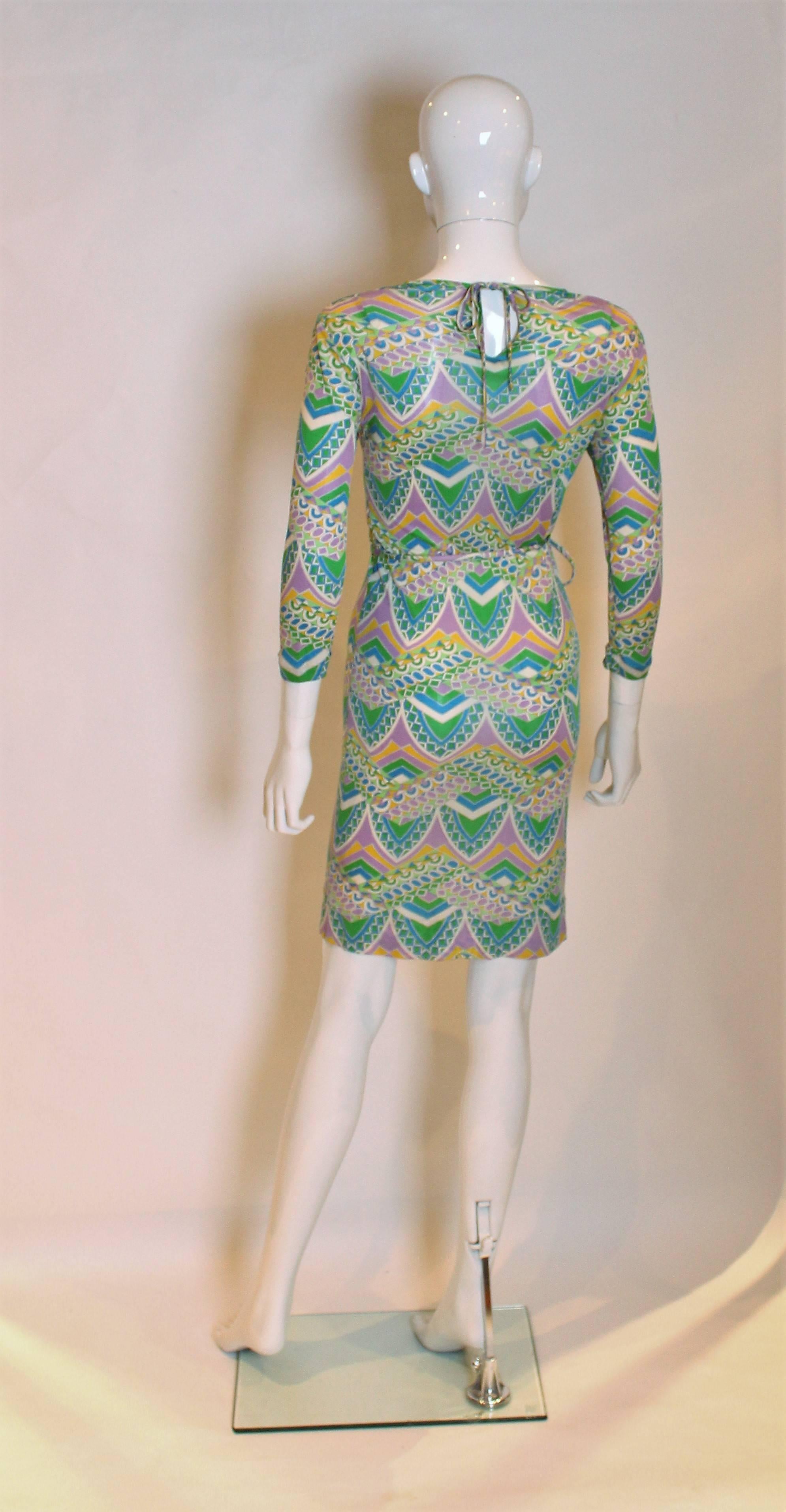 Women's 1960/70s Silk Jersey Dress
