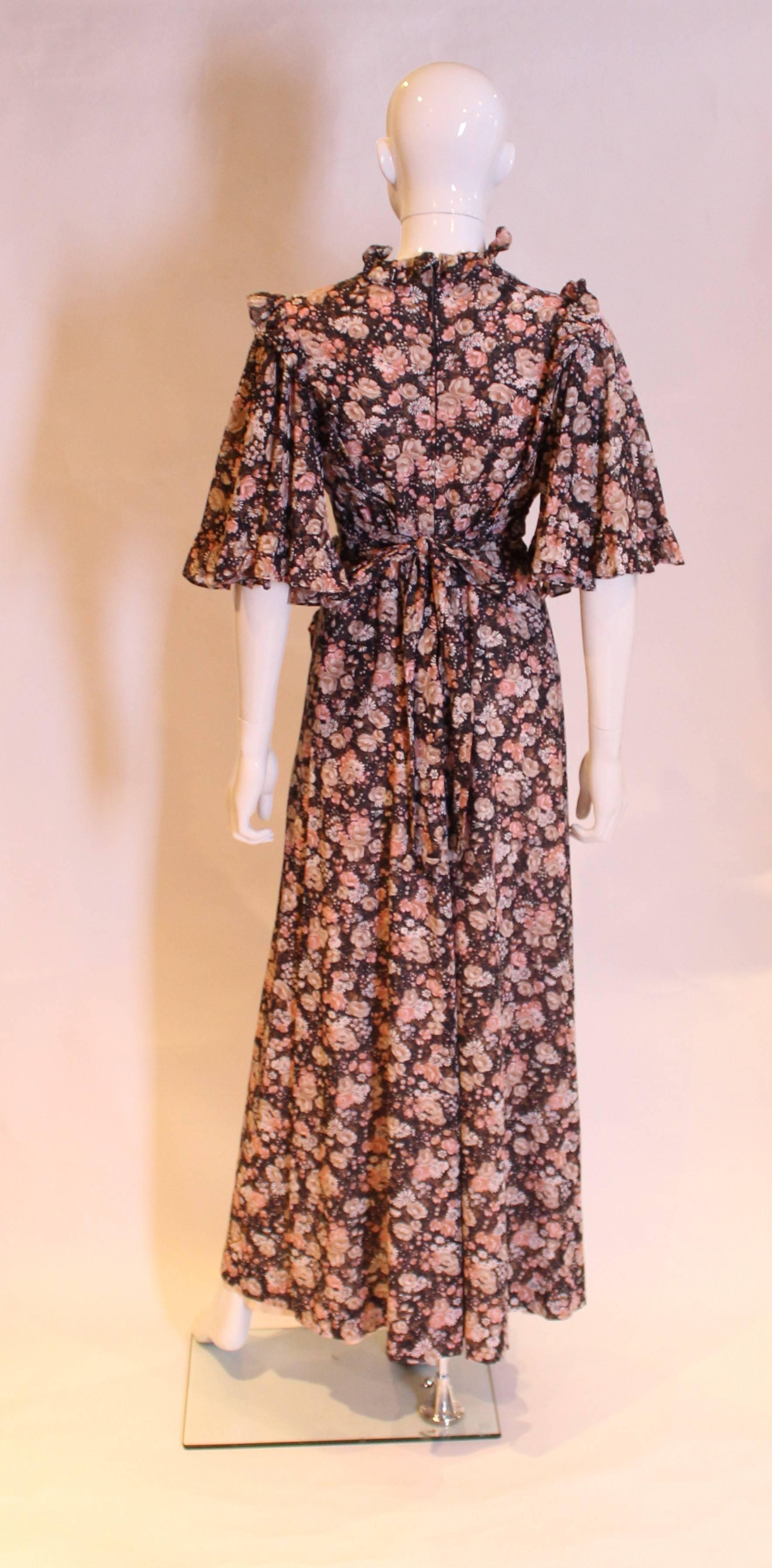 Gina Fratini Floral Cotton Gown 1