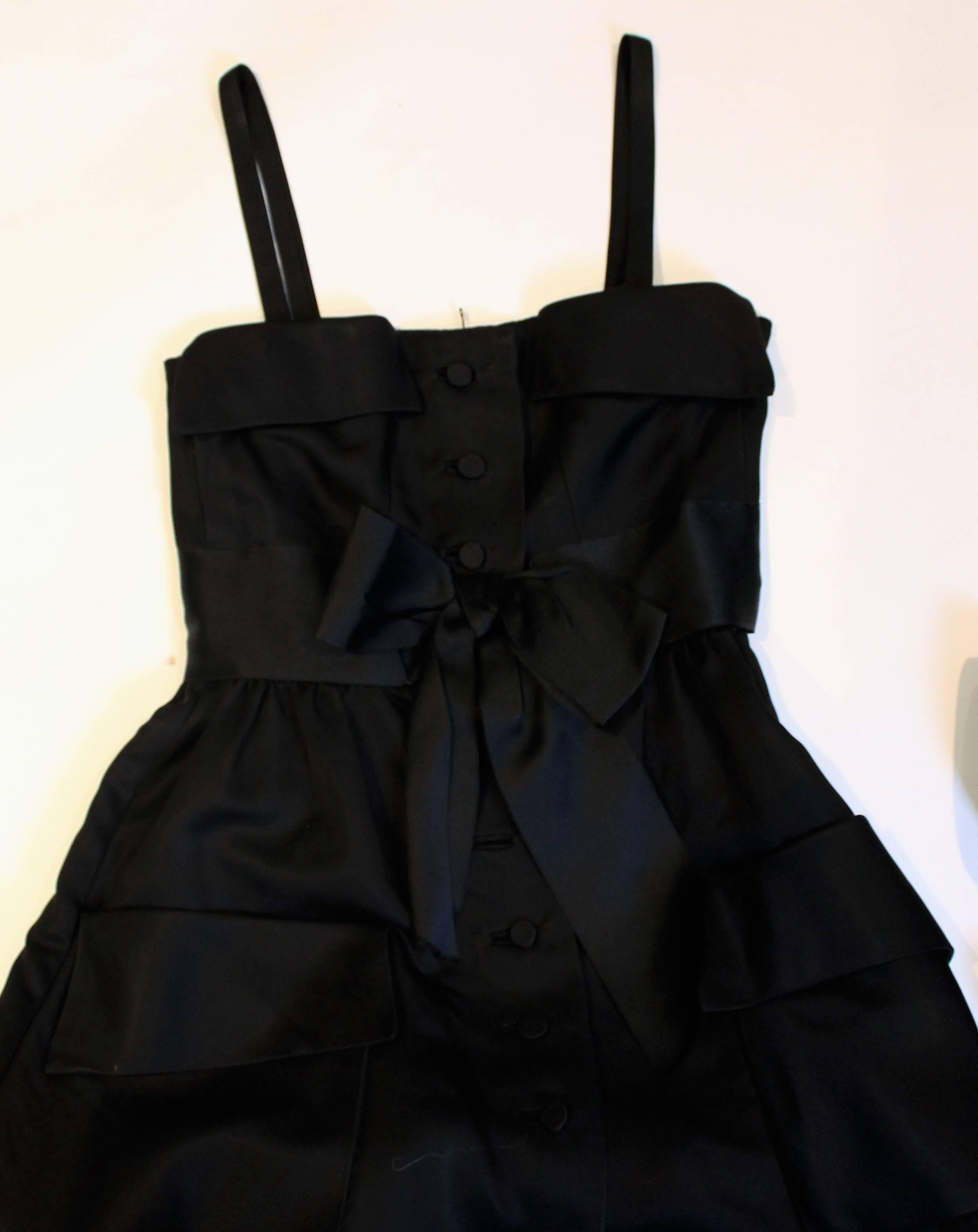 Geoffrey Been Boutique Little Black Dress 3