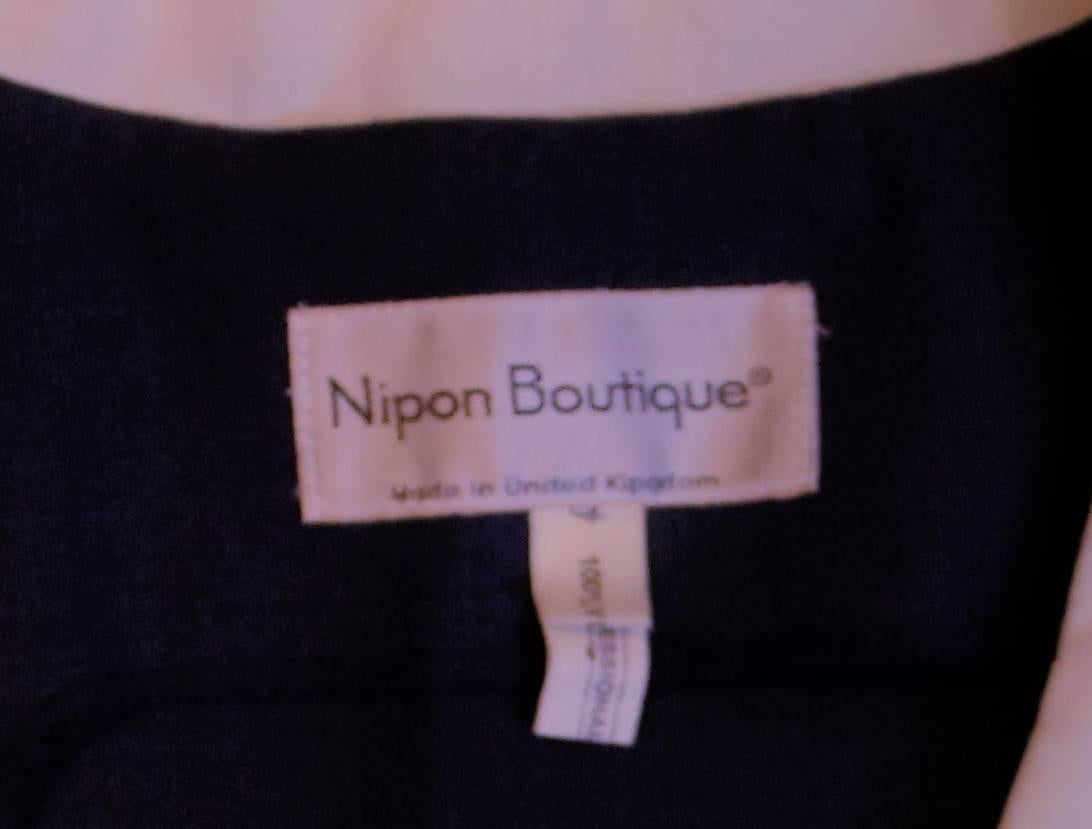 Nippon Boutique Blue Dress with White Collar 1
