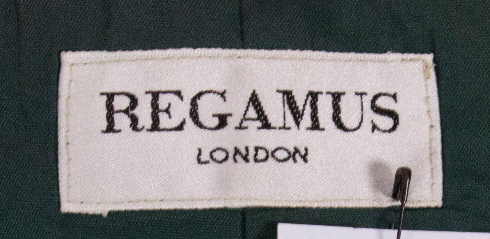 Regamus London Jacket in Gold Thread with Floral Pattern 2