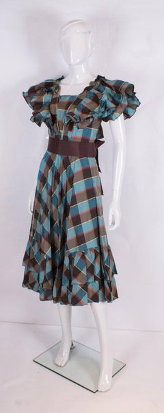 1980s Eli Colaj Cocktail Dress