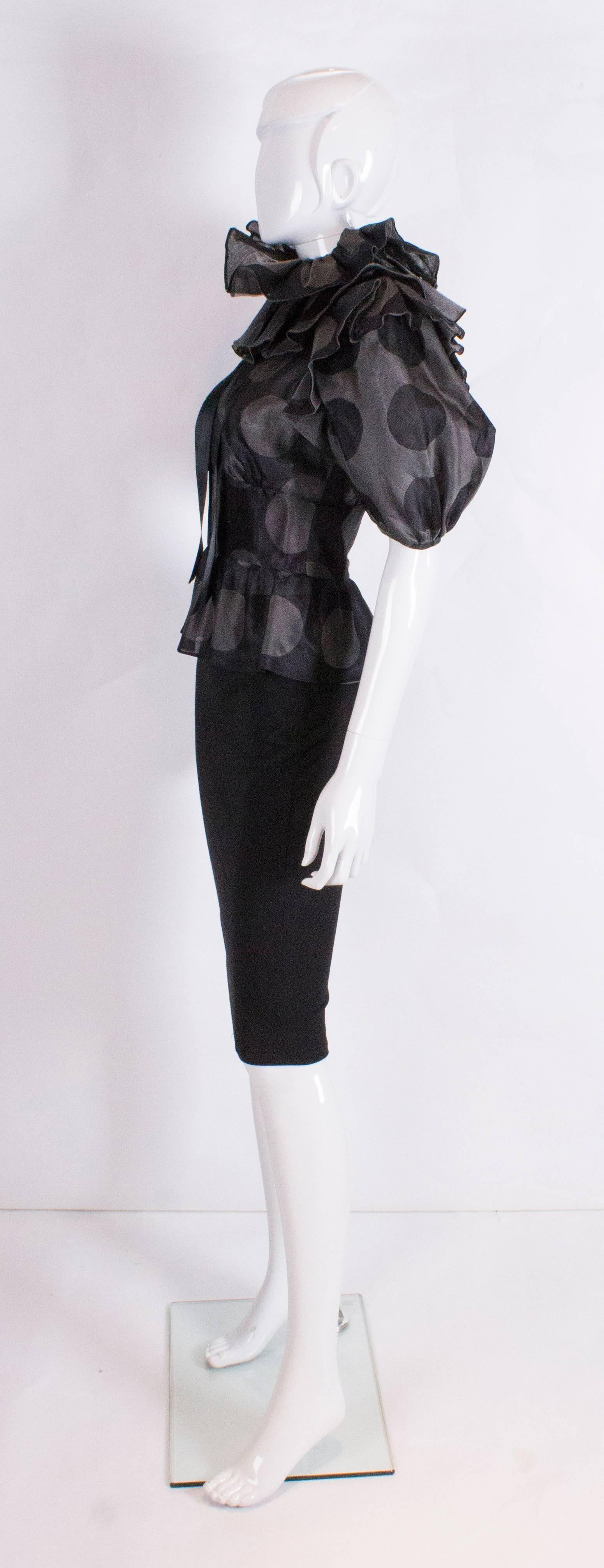 Gina Fratini Silk Blouse In Excellent Condition In London, GB
