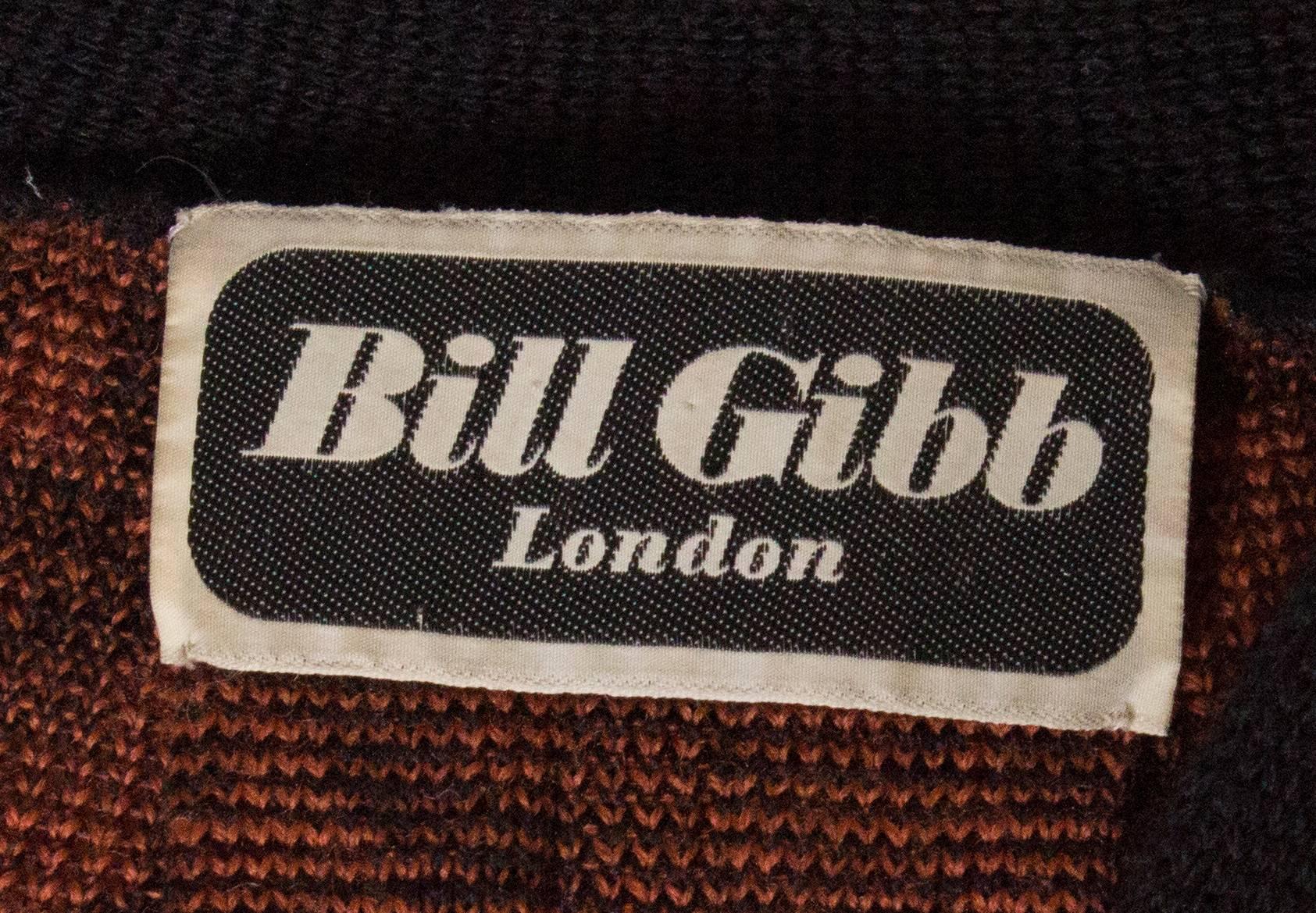 Bill Gibb Poncho Coat with Pockets In Good Condition In London, GB