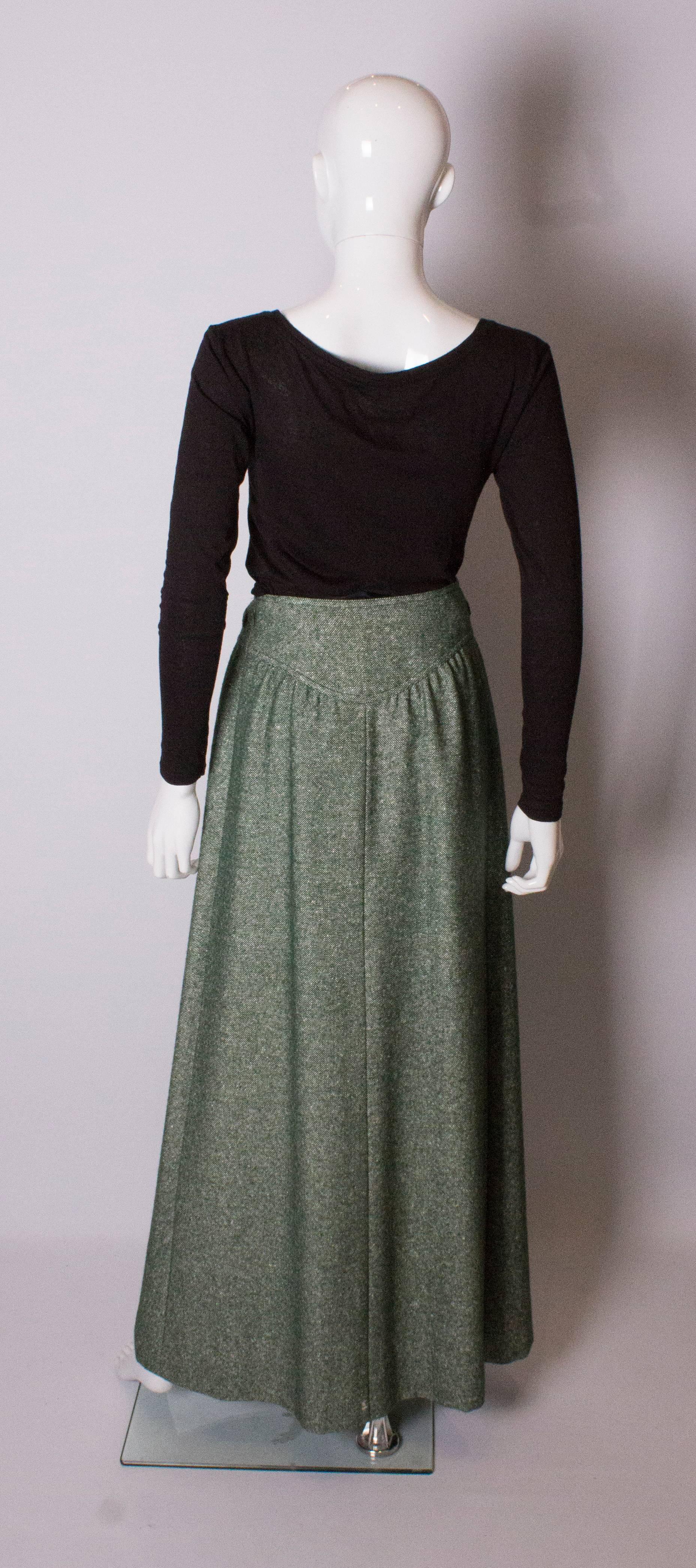 Women's Courreges Full Length Skirt