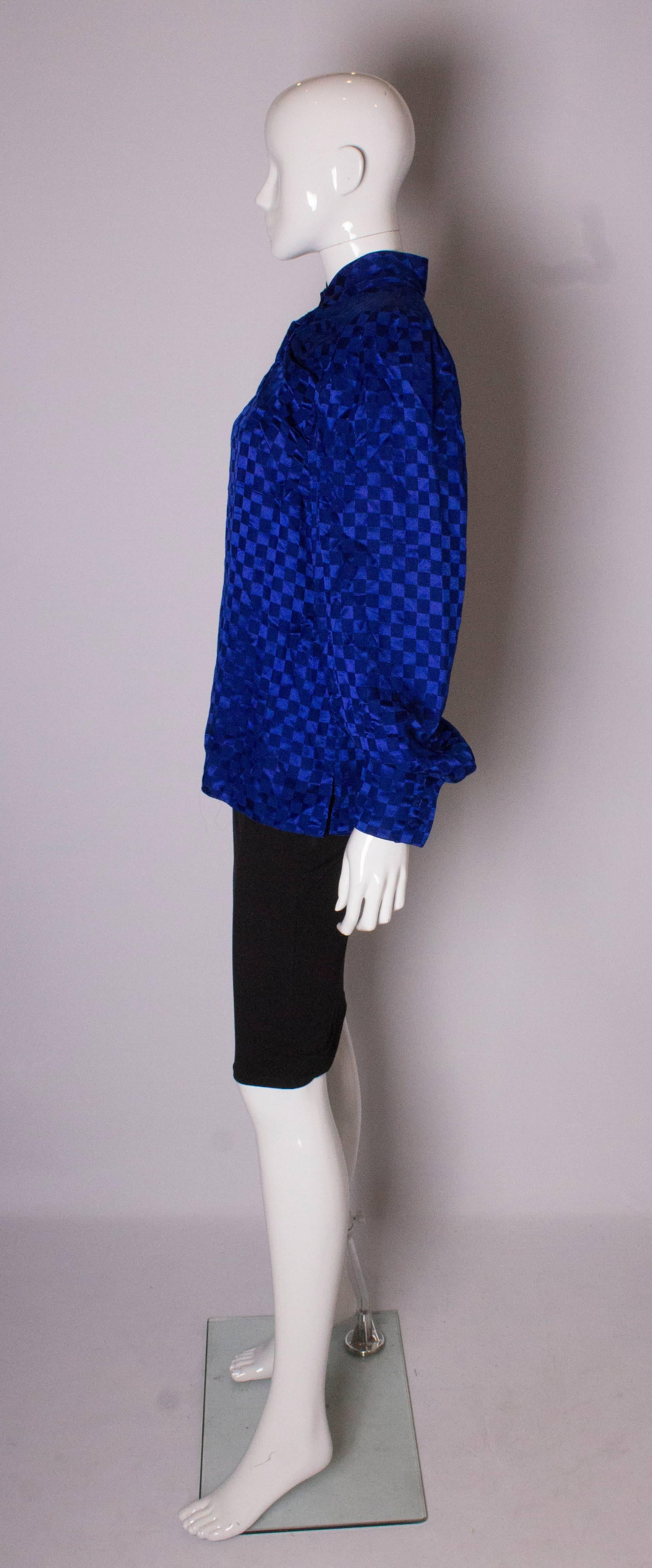 Donald Campbell Silk Blouse 1