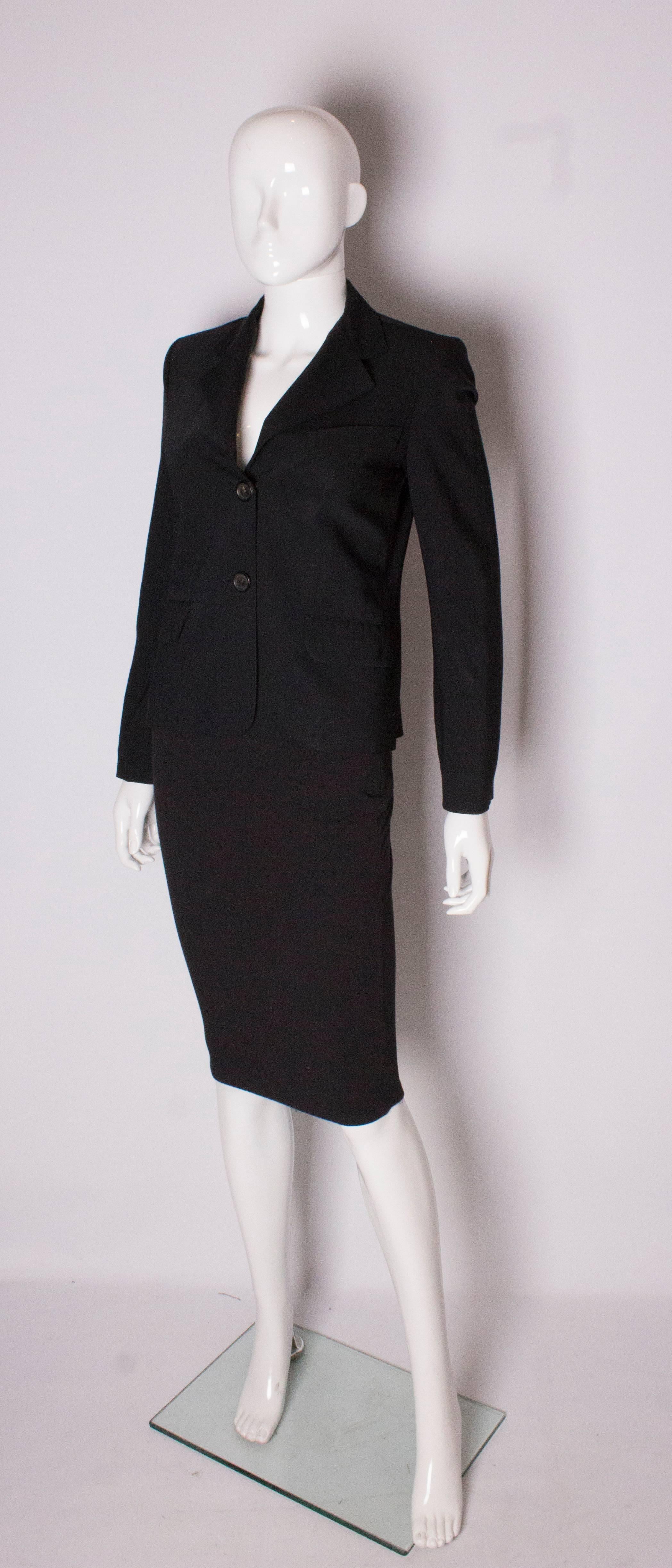 Black Vintage Celine Jacket
