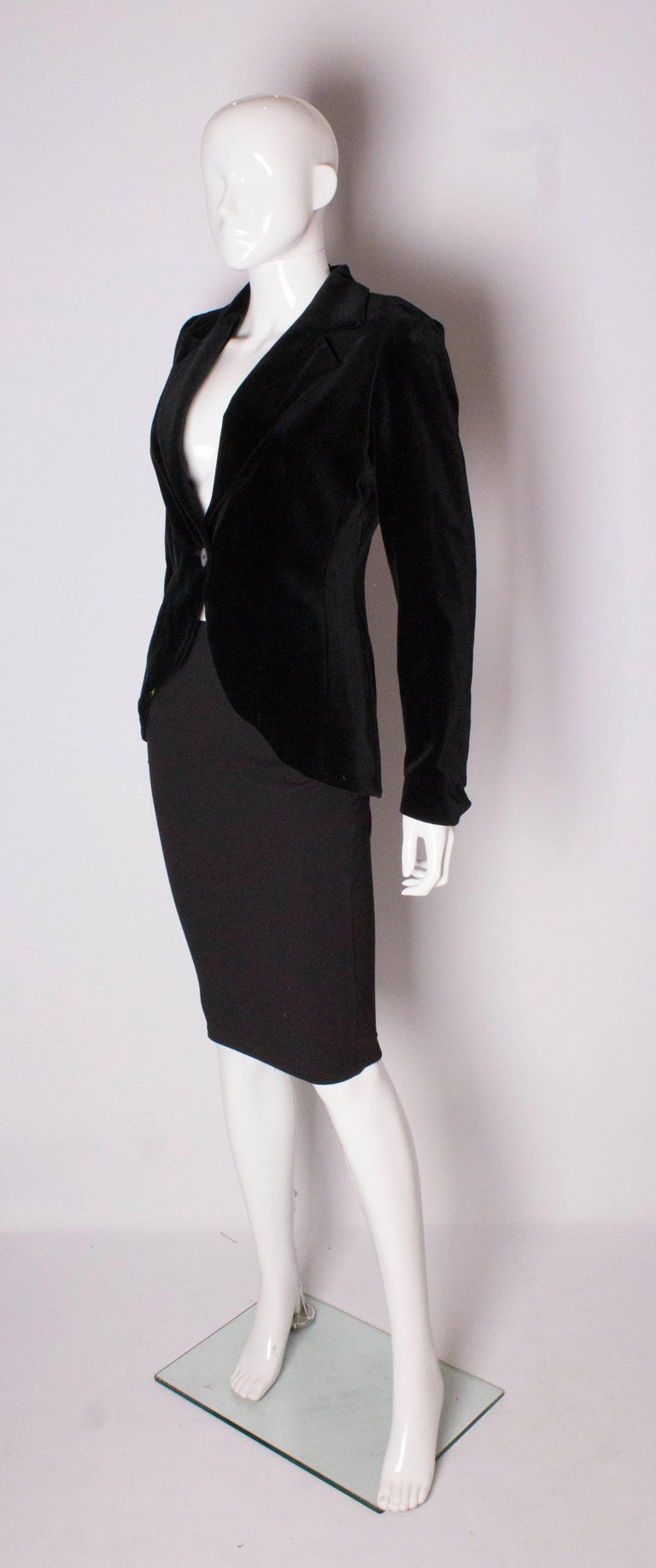 Vintage Velvet Biba Jacket at 1stDibs biba velvet suit, vintage biba