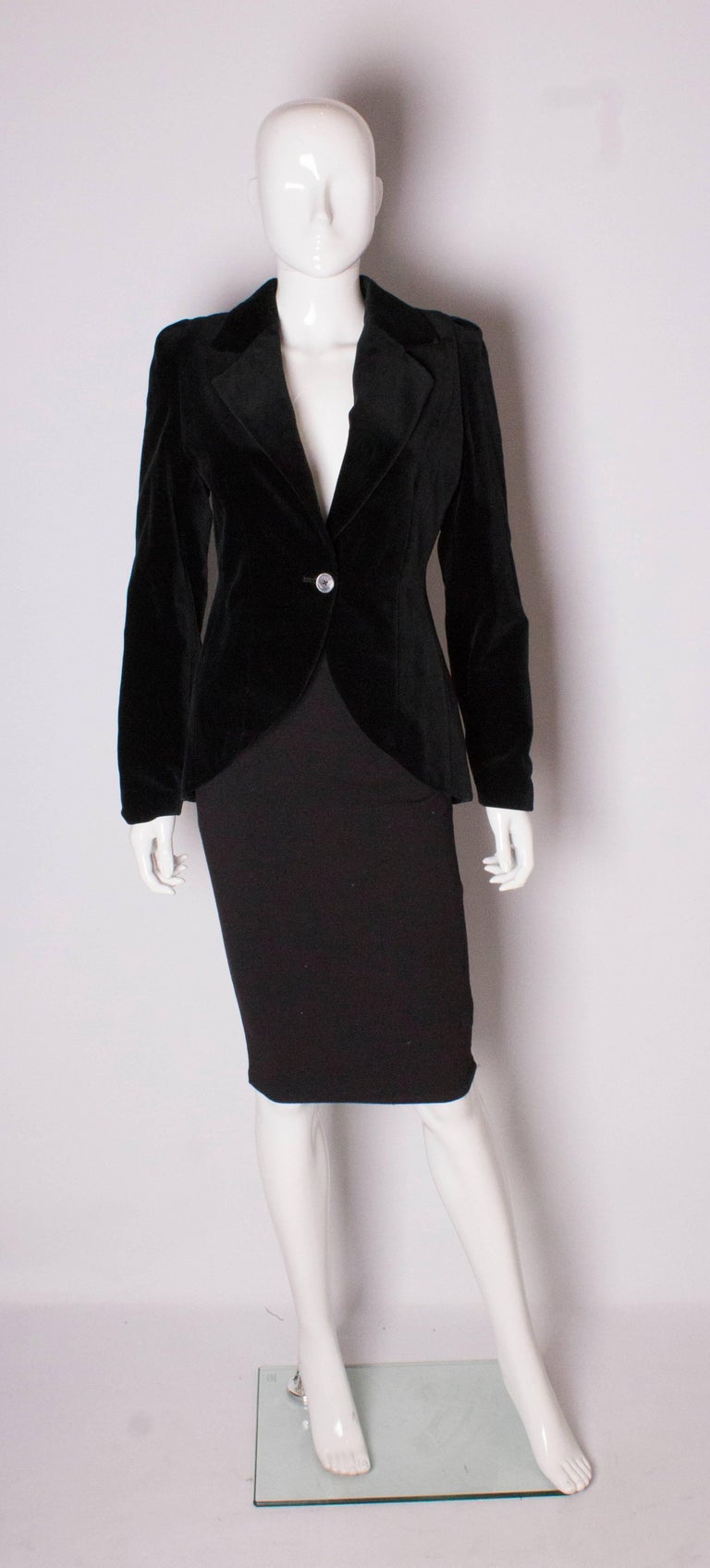 Vintage Velvet Biba Jacket at 1stDibs biba velvet suit, vintage biba