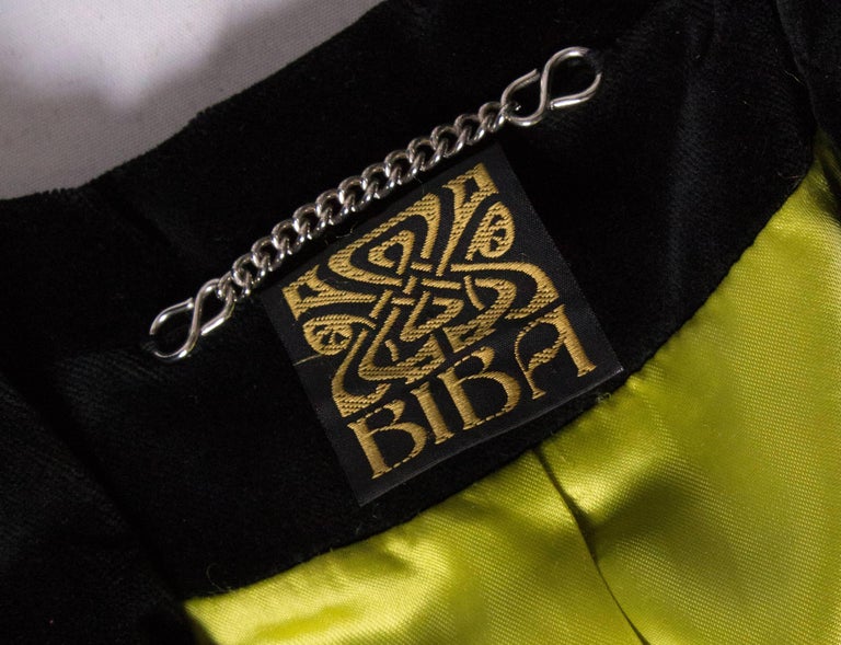 Vintage Velvet Biba Jacket at 1stDibs biba velvet suit, vintage biba