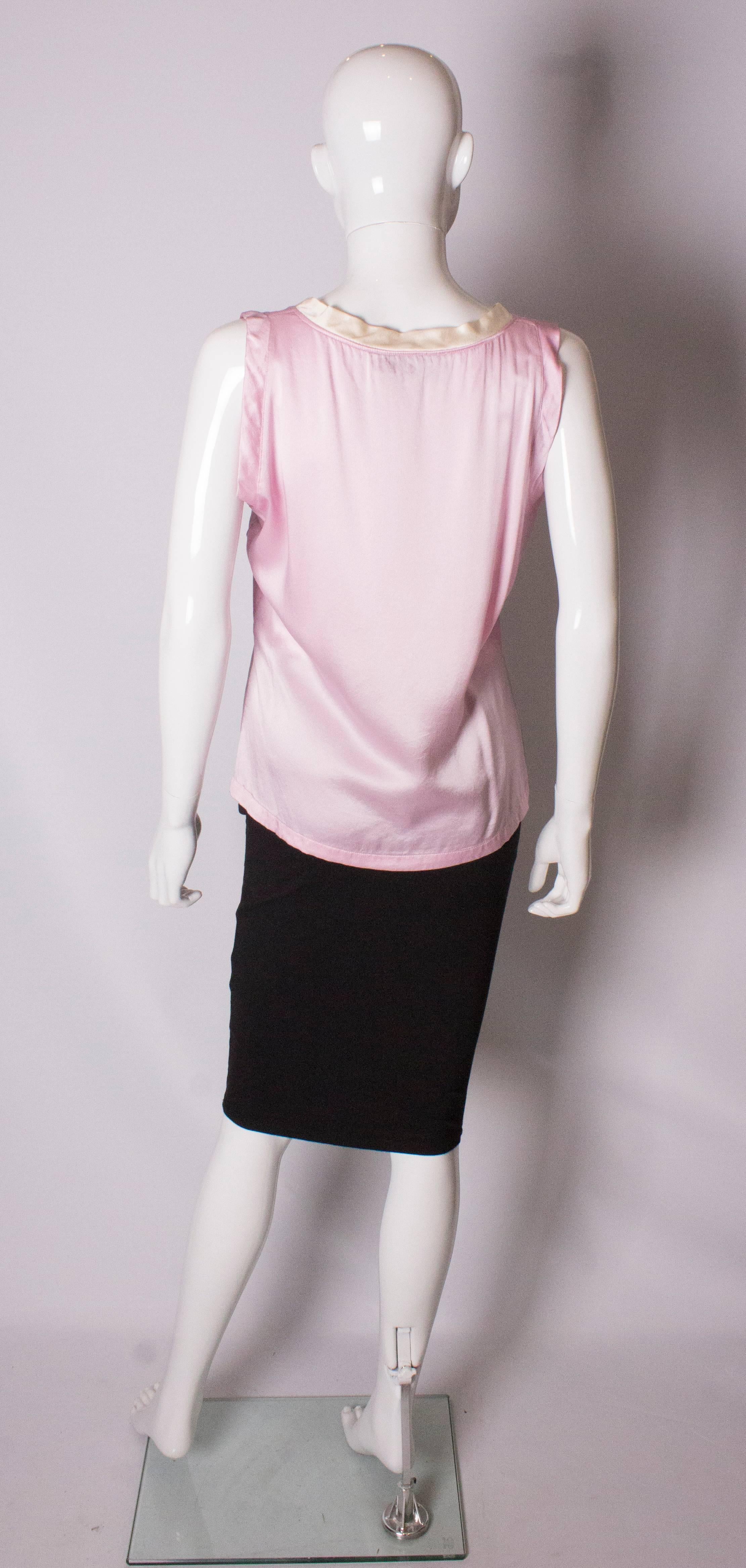 Vintage Yves Saint Laurent Silk Top 2