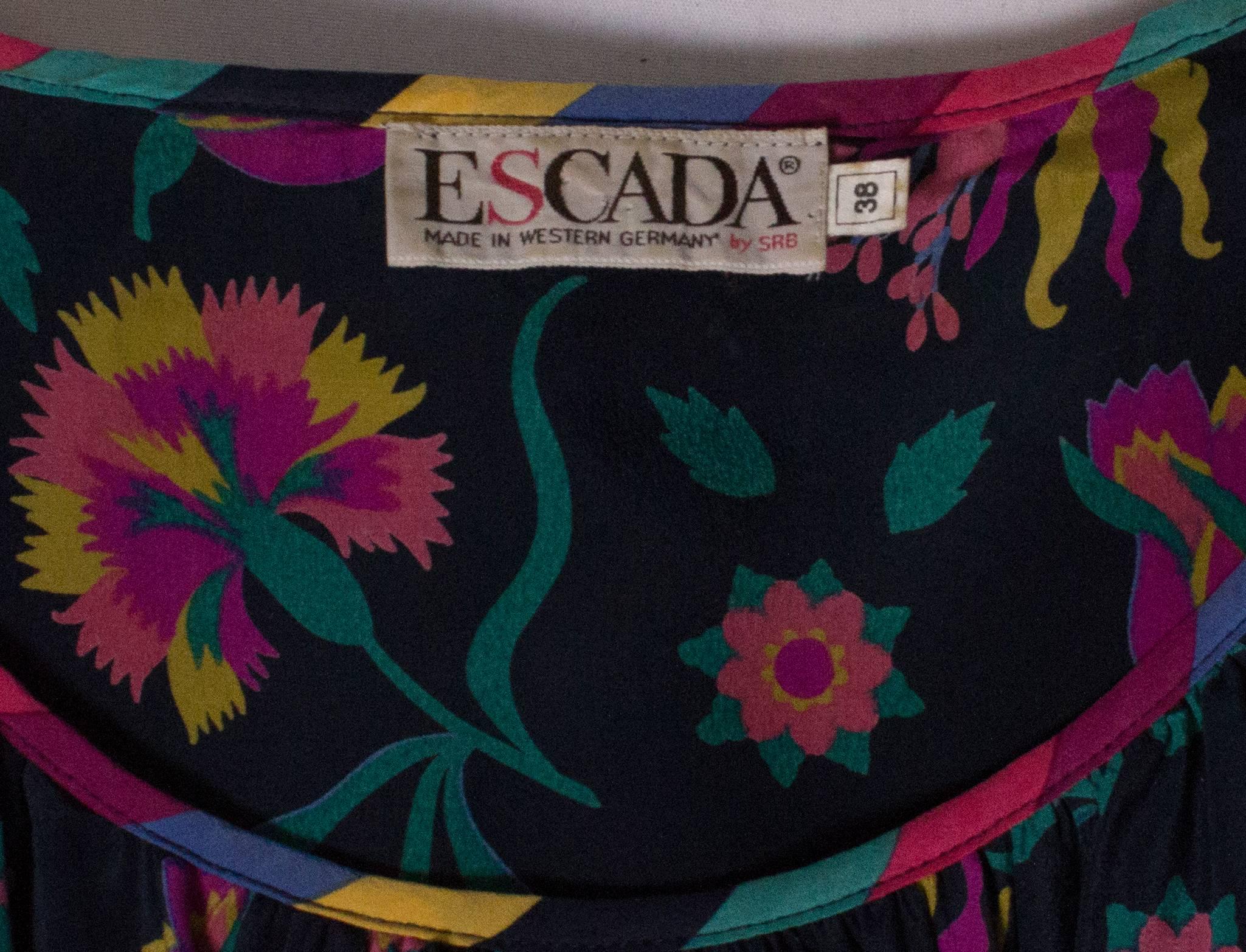 Vintage Escada Silk Top 4