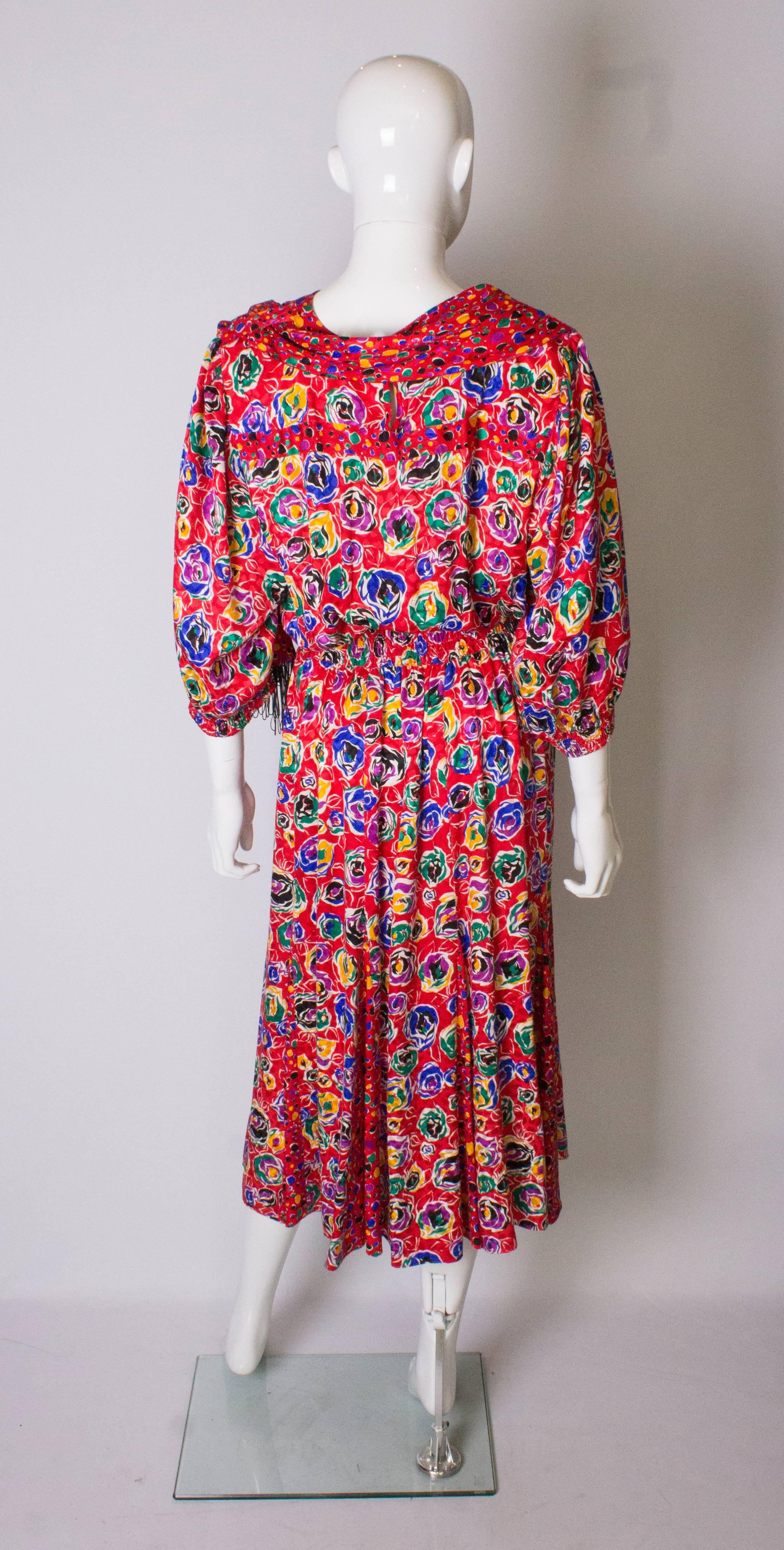 Vintage Kanga Dress In Good Condition In London, GB