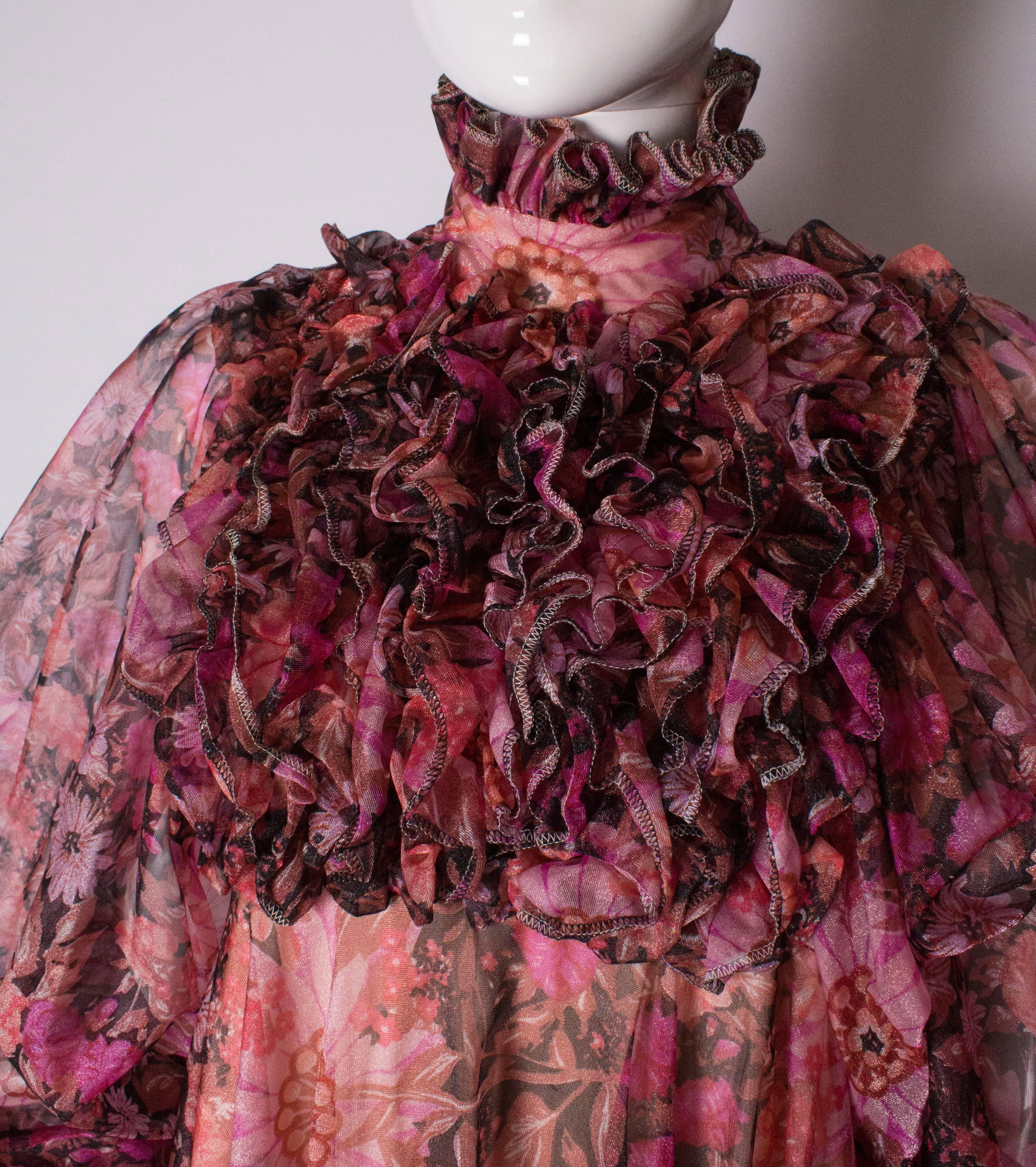 Vintage Jean Varon Gown In Good Condition In London, GB