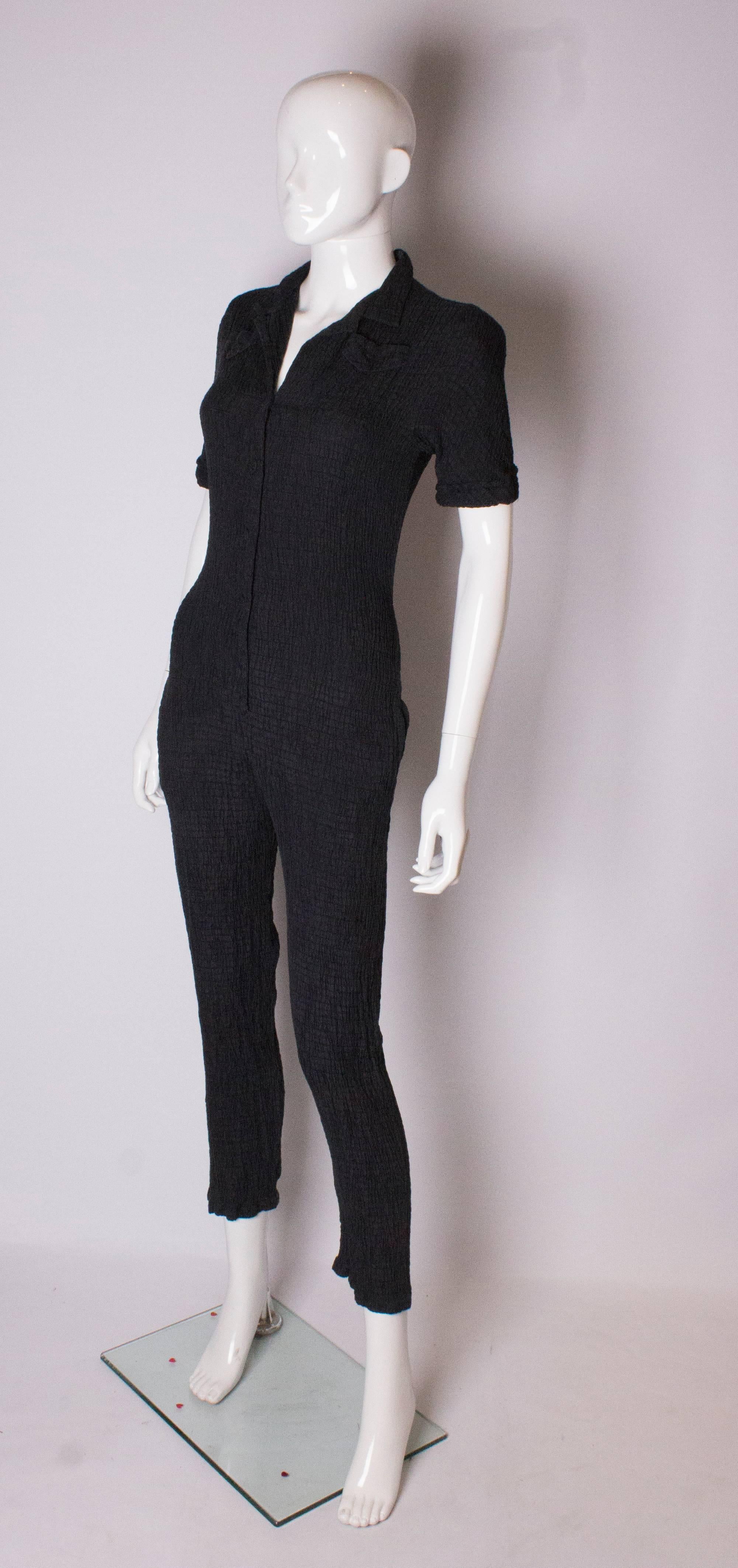 Black Gail Hoppen Jumpsuit