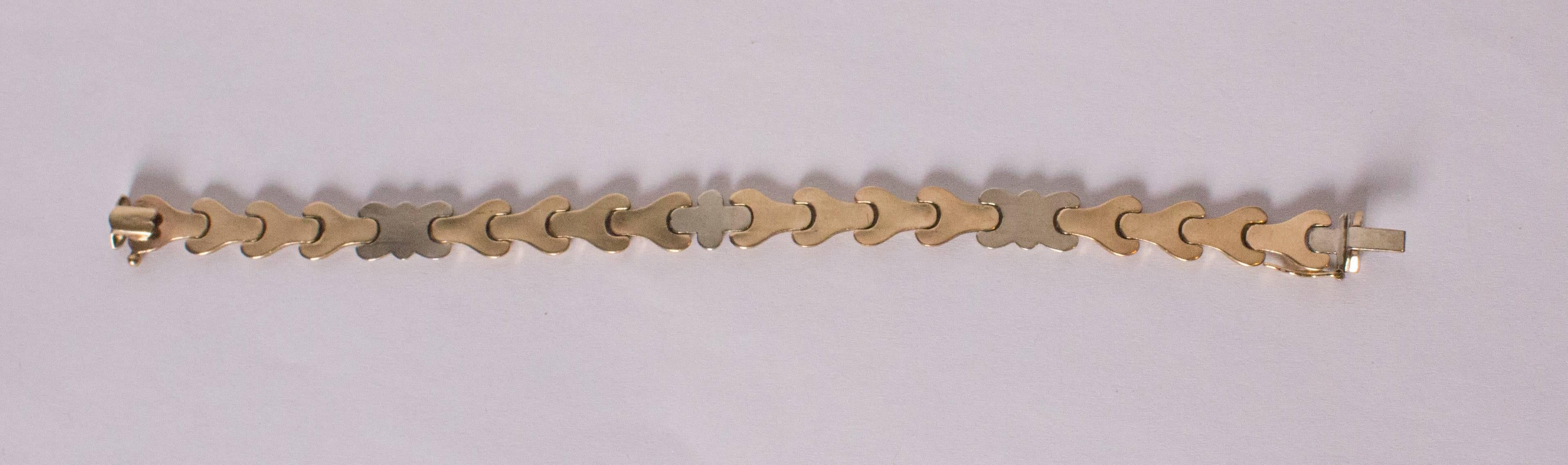 Women's Rose Gold Link Bracelet
