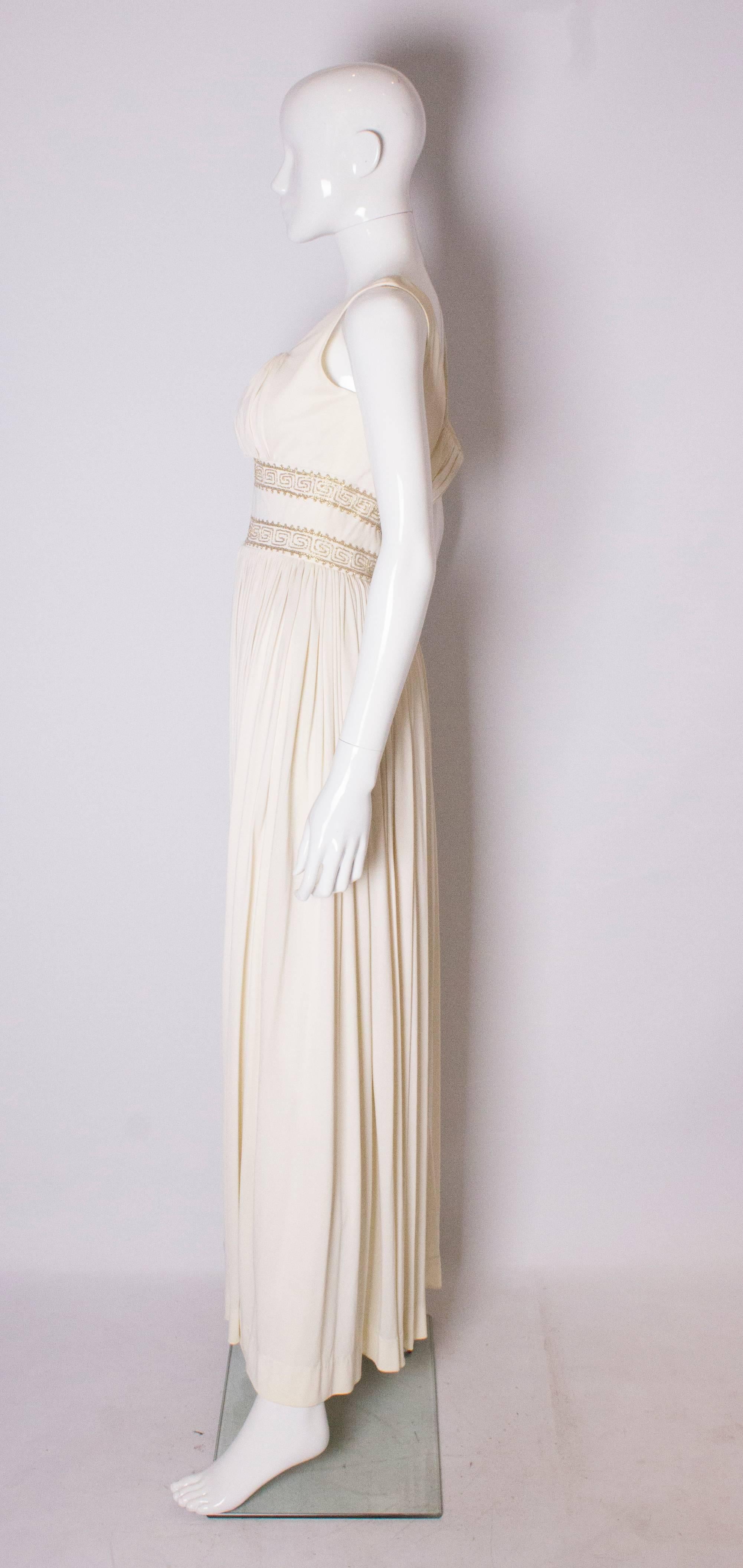 vintage grecian dress