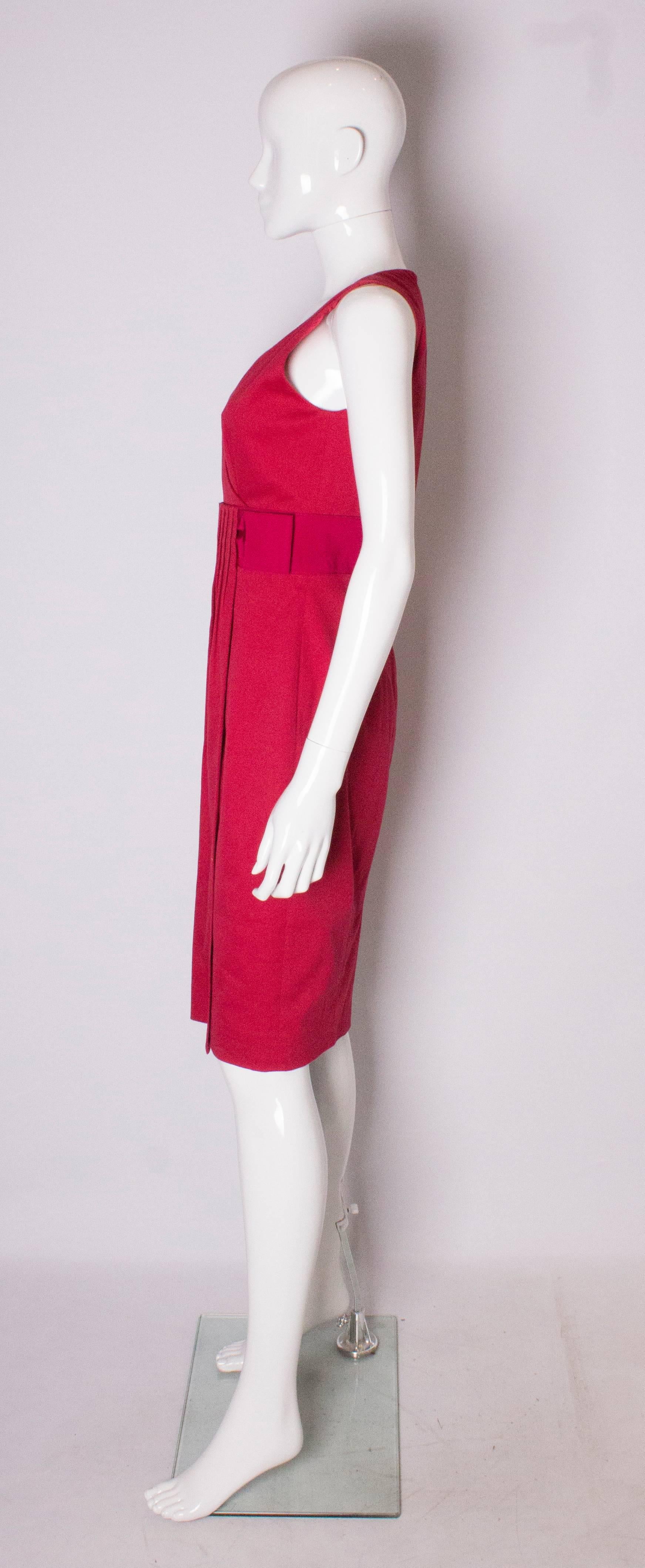 Red Vintage Valentino Dress