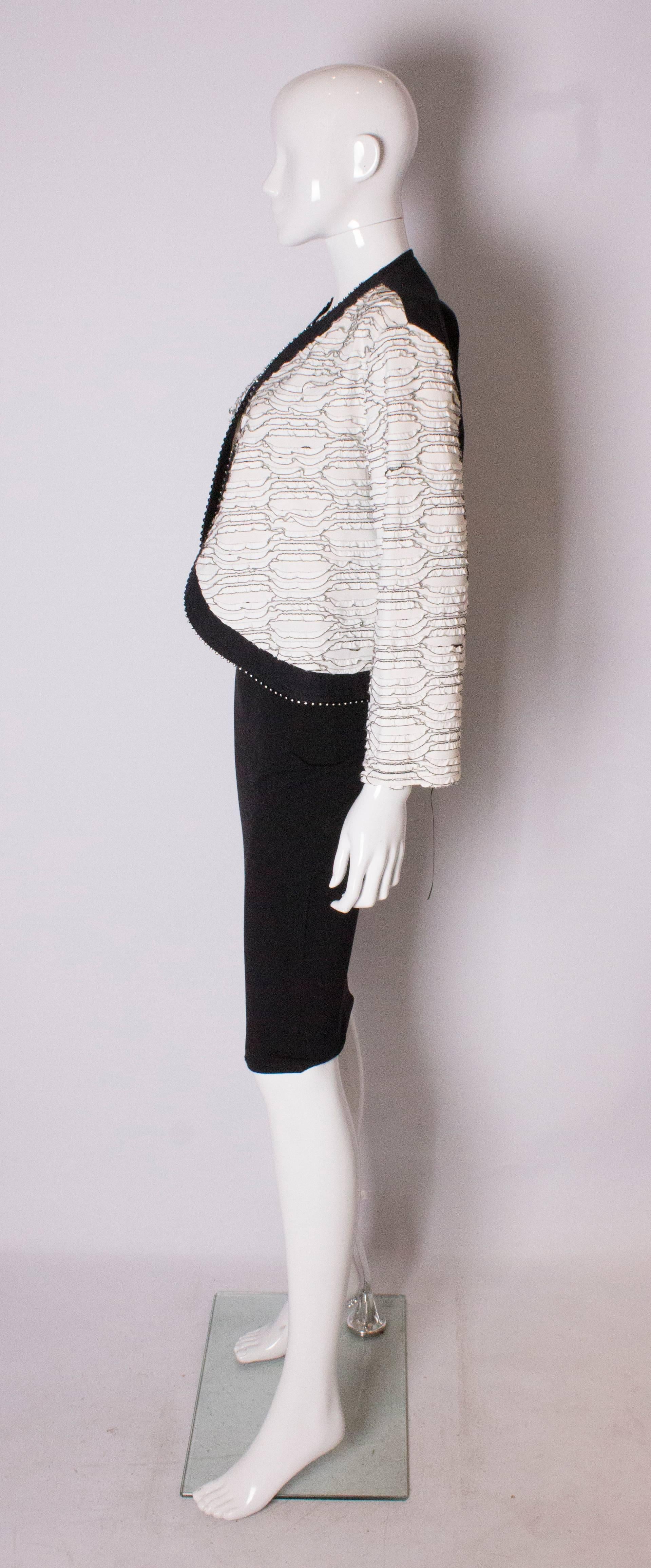 Vintage 1980er Jahre Jacke von Fellows Paris im Angebot 1