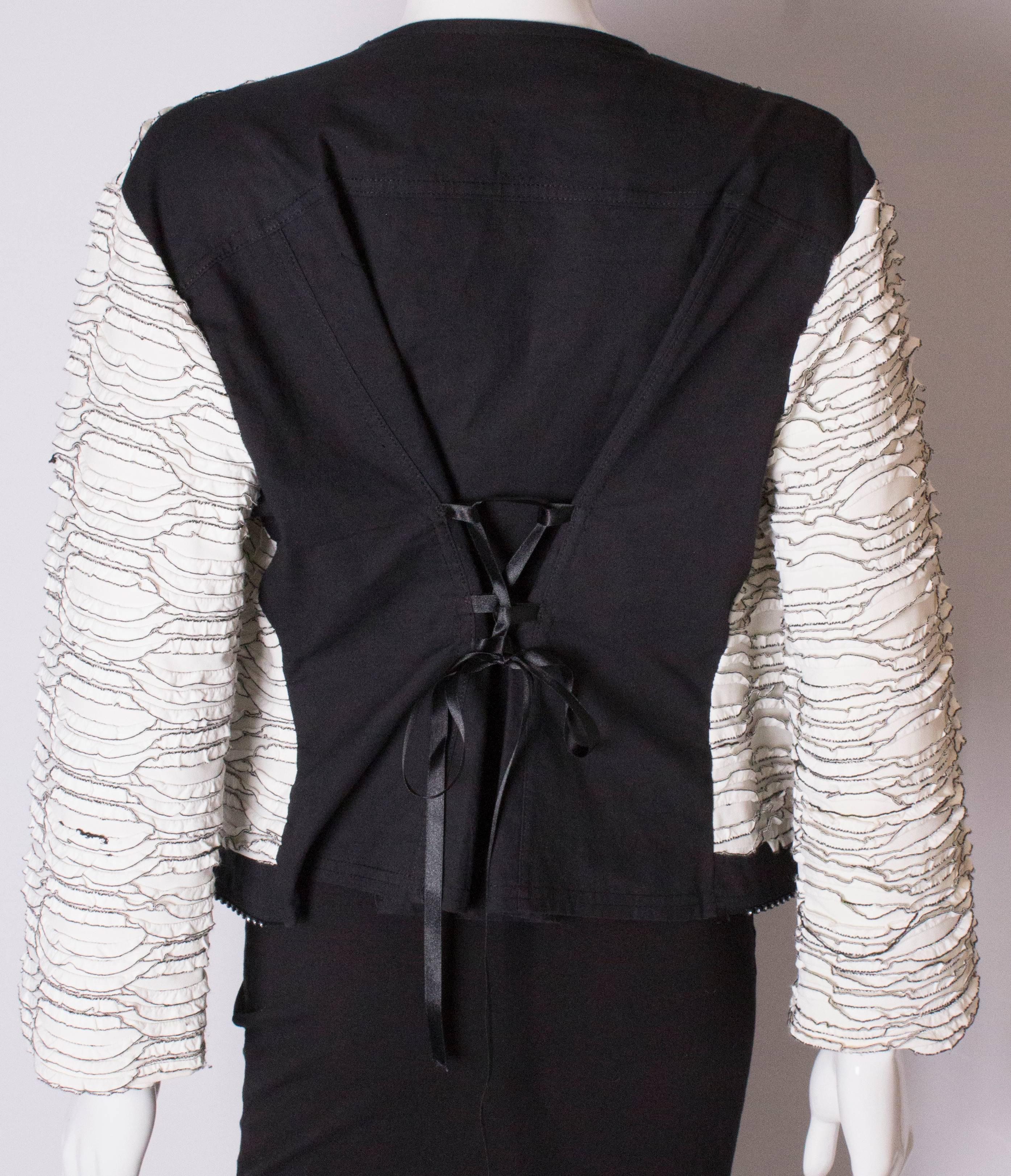 Vintage 1980er Jahre Jacke von Fellows Paris im Angebot 4