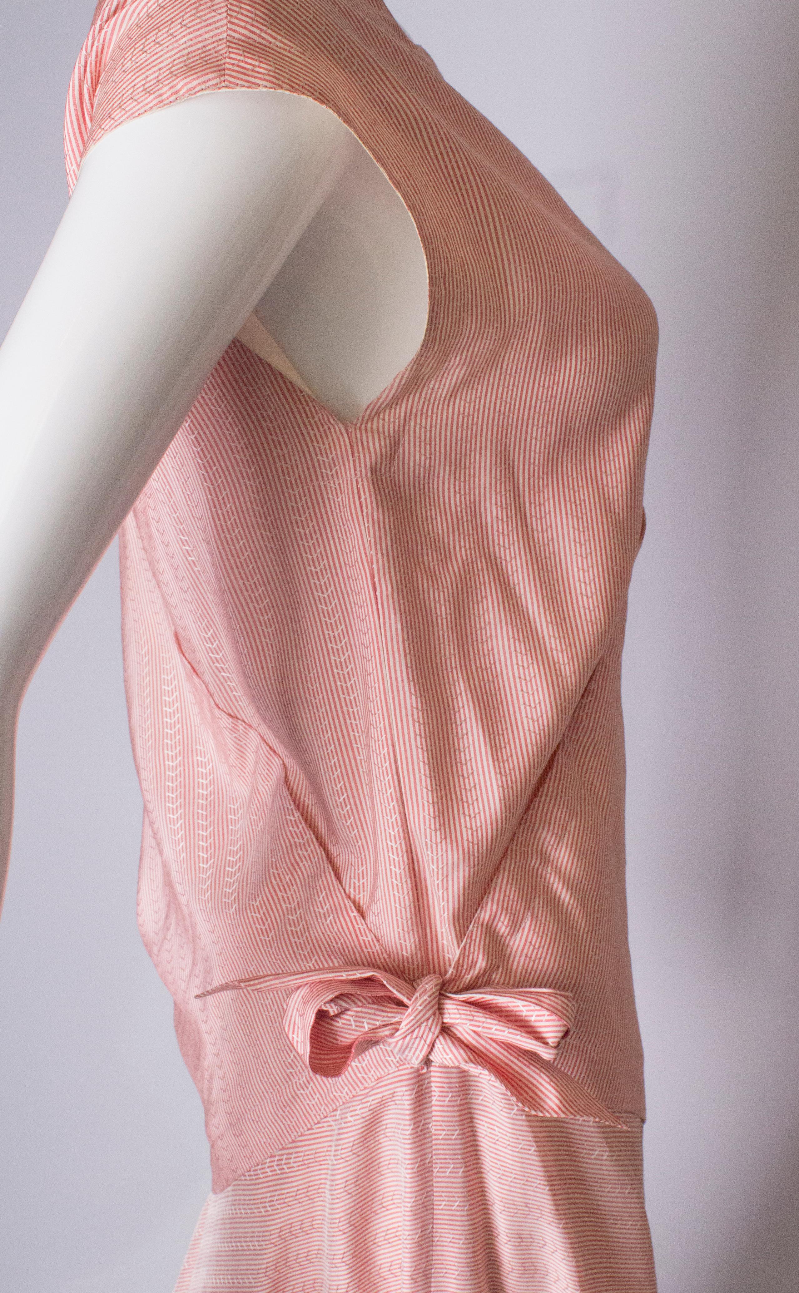 A Vintage 1970s silk day dress by Benny Ong 2