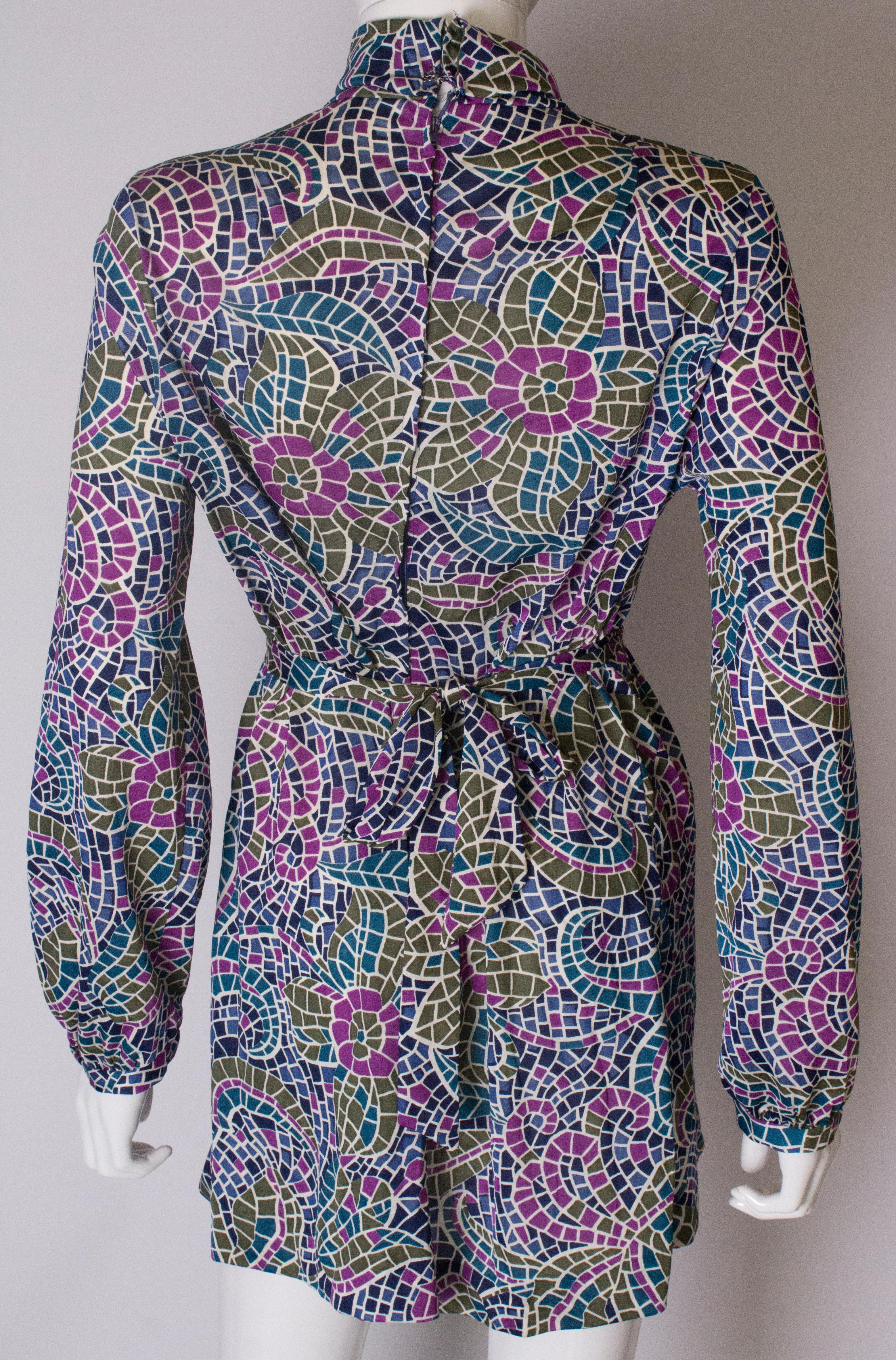 Vintage Tunic/Mini Dress by Miss Ladybird In Good Condition For Sale In London, GB