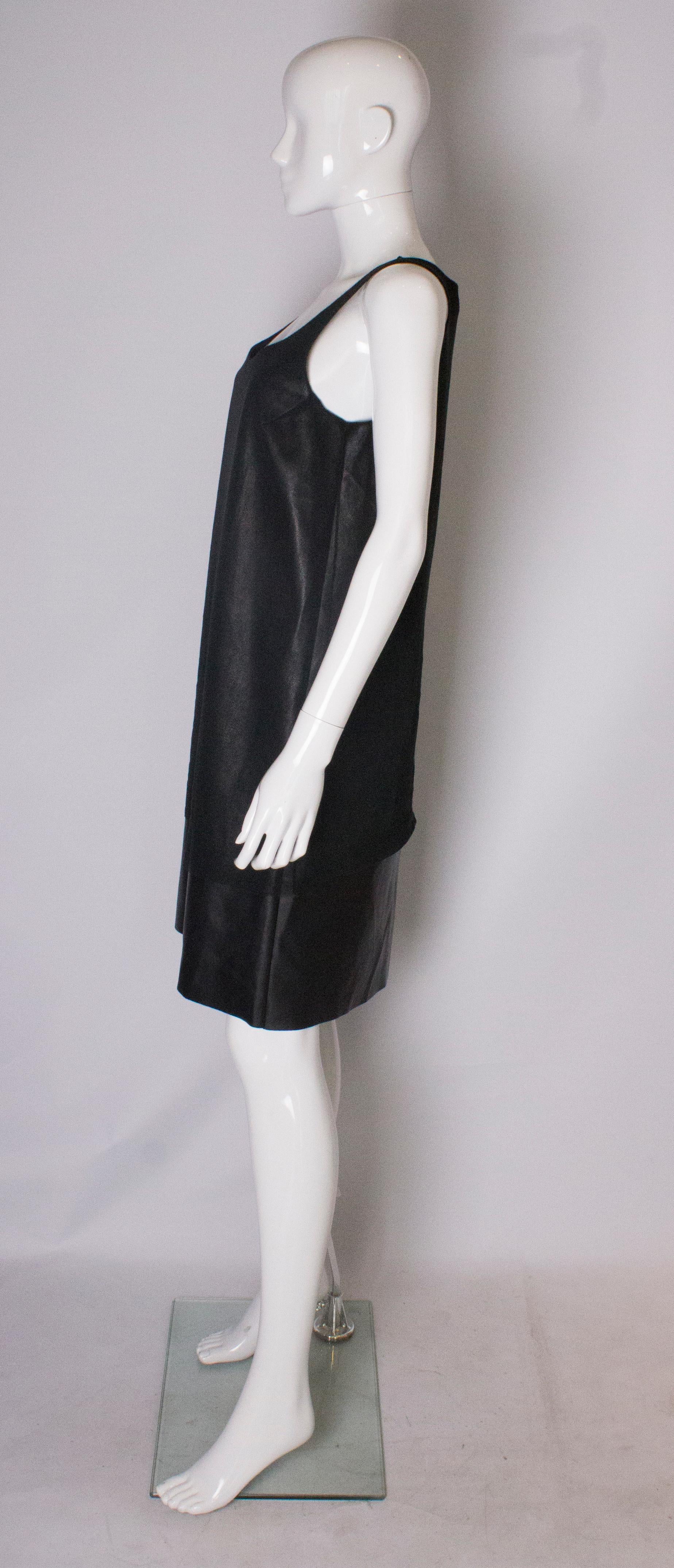 Liviana Conti - Robe droite noire vintage  Pour femmes en vente