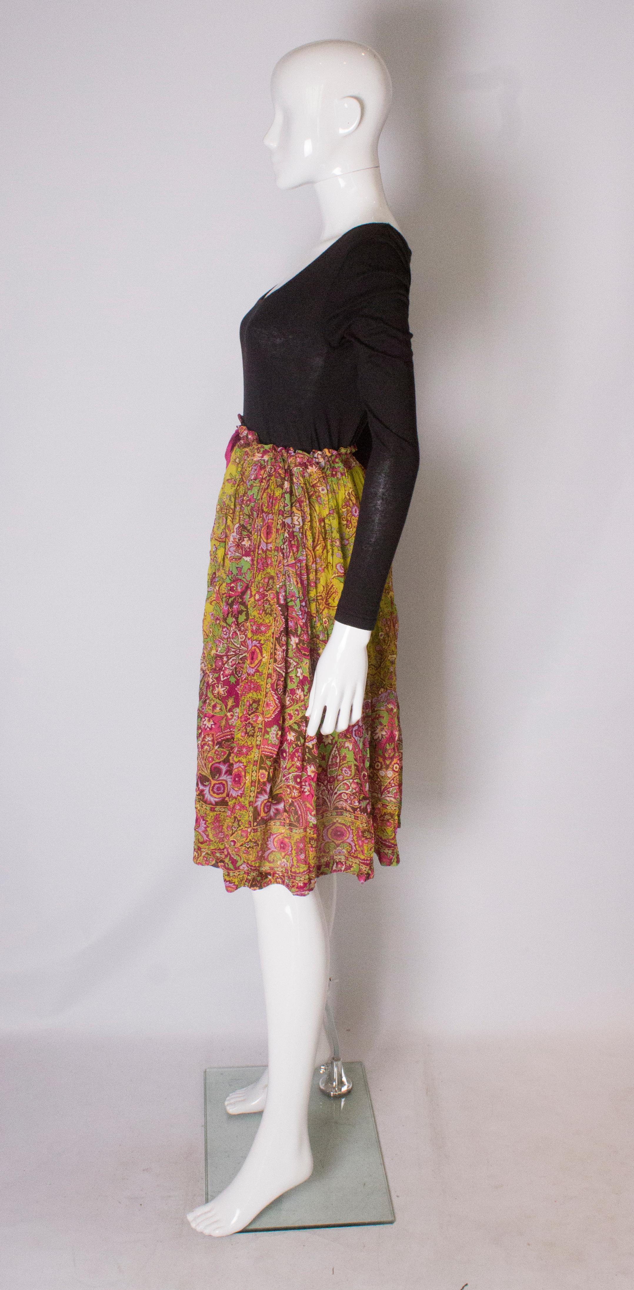 vintage silk skirts