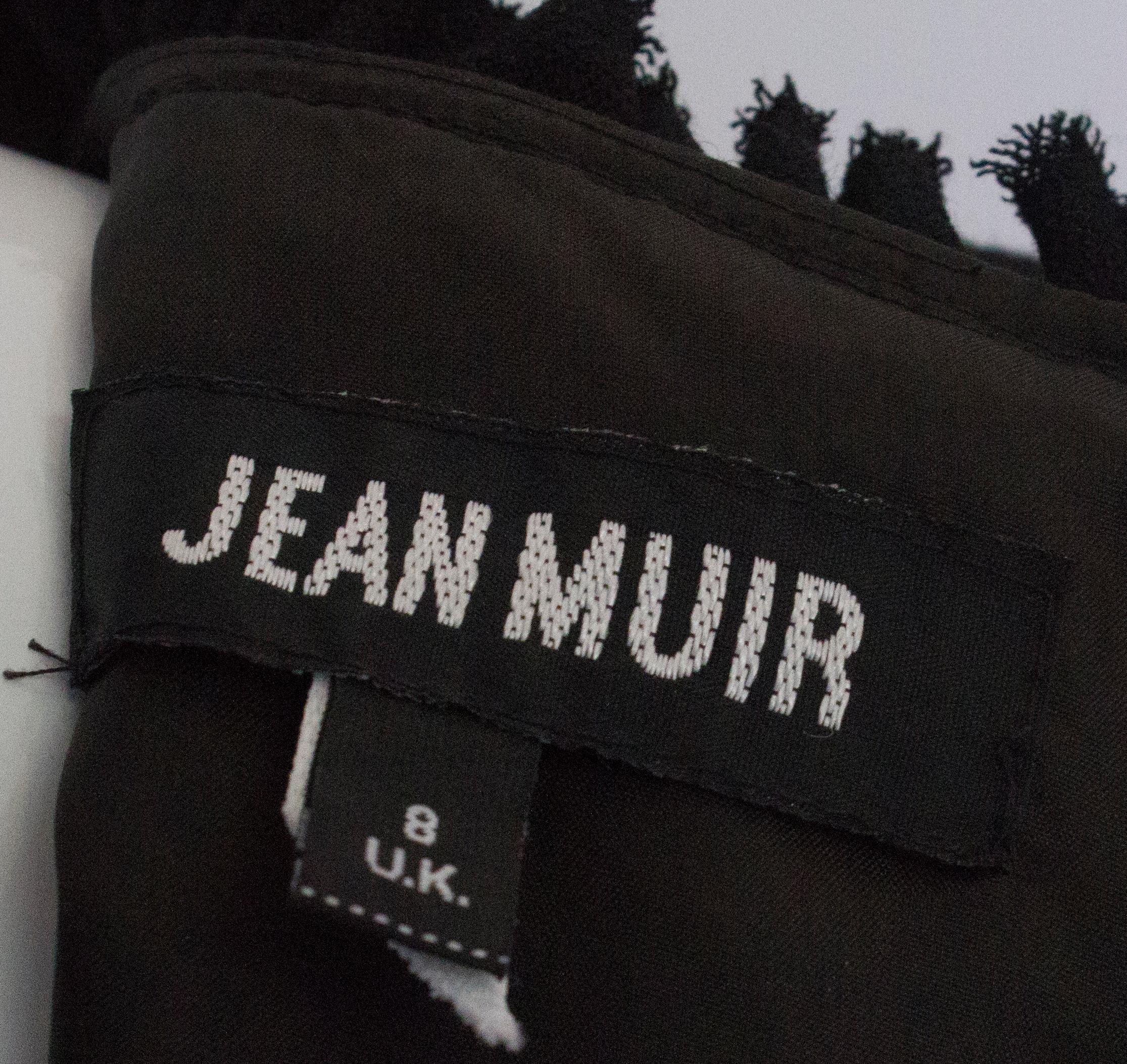 Vintage Jean Muir Little Black Dress 3