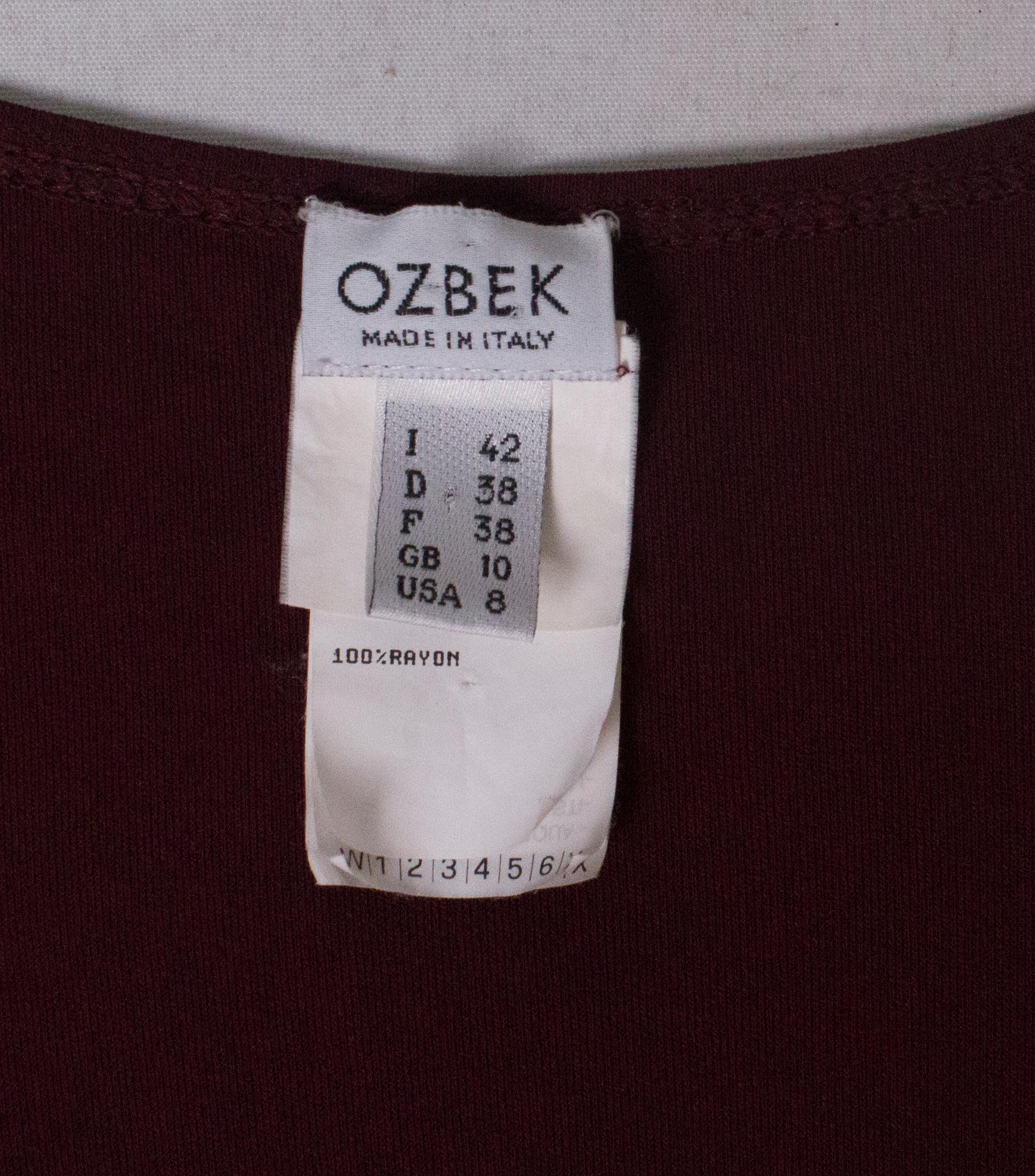 Vintage Obzek Dress For Sale 4