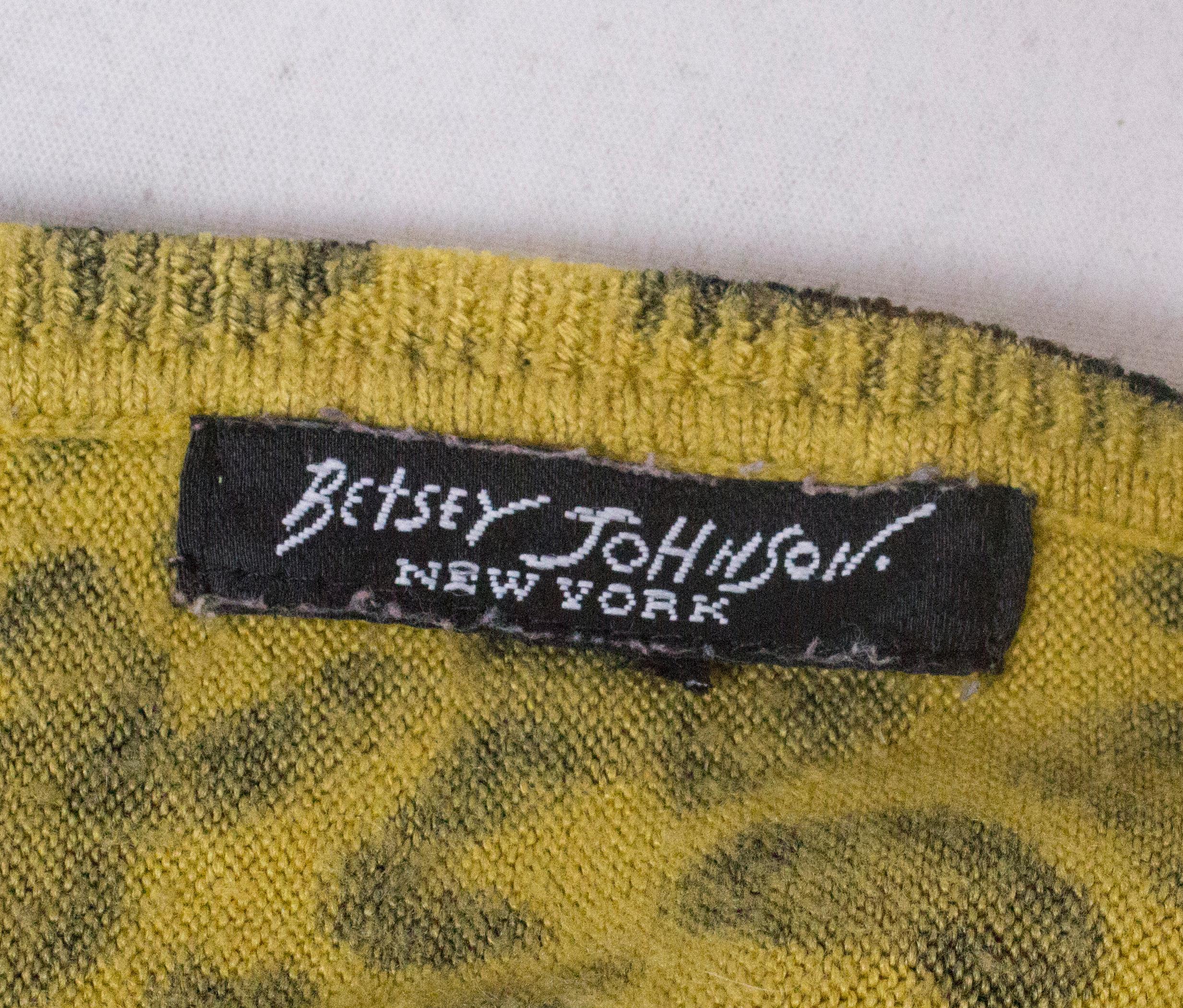 Betsey Johnson Vintage Animal print Sweater dress 1