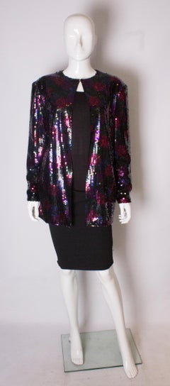 Vintage Jacques Azagury Sequin Jacket