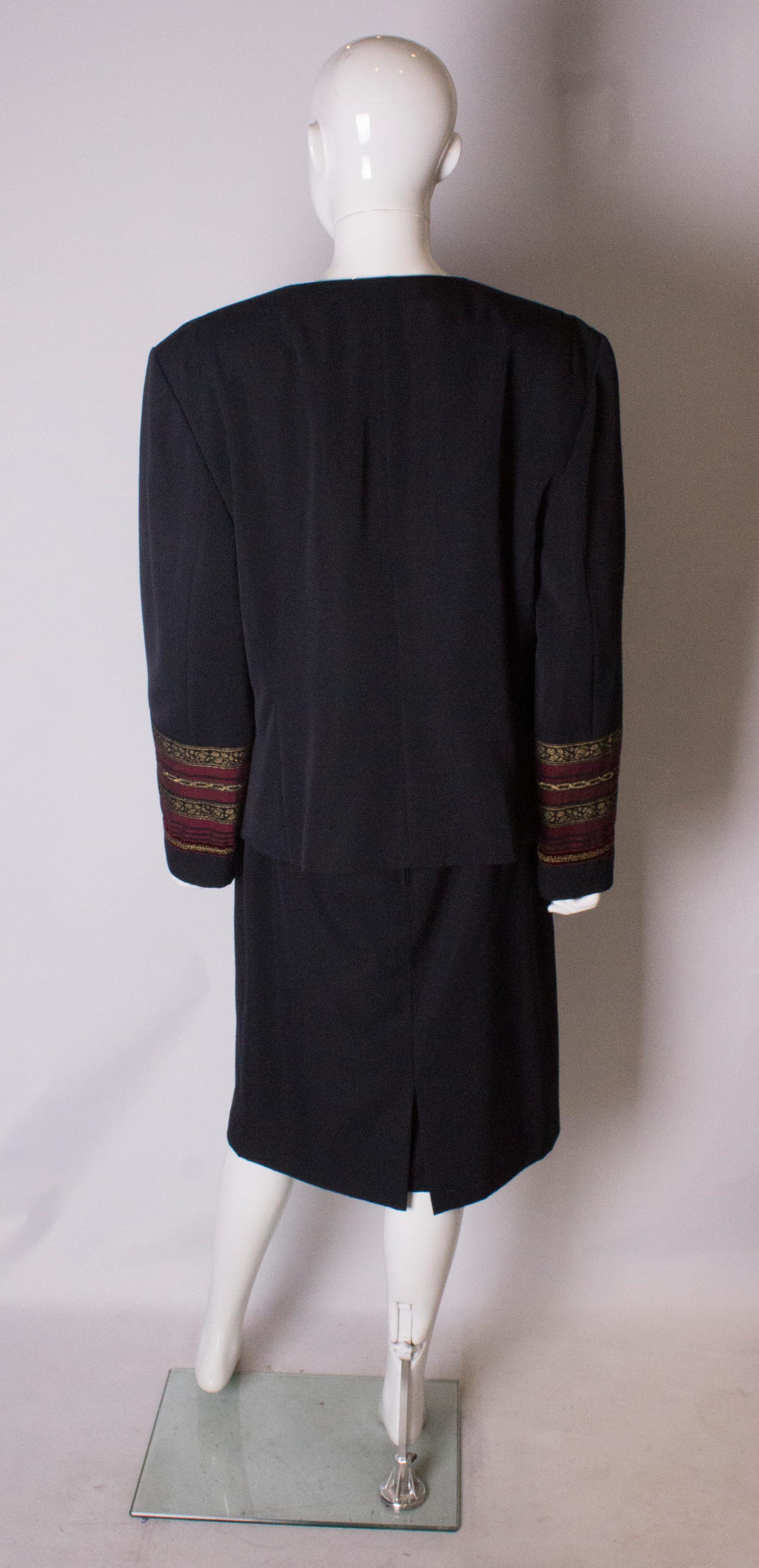 Louis Feraud Vintage Skirt Suit For Sale 1